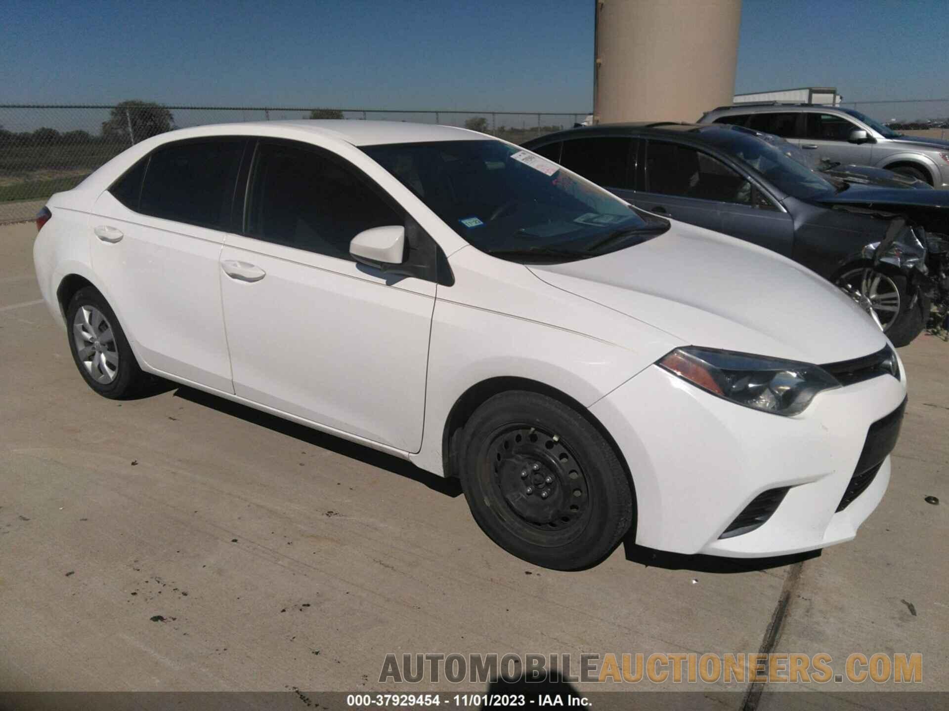 2T1BURHE5GC644580 TOYOTA COROLLA 2016