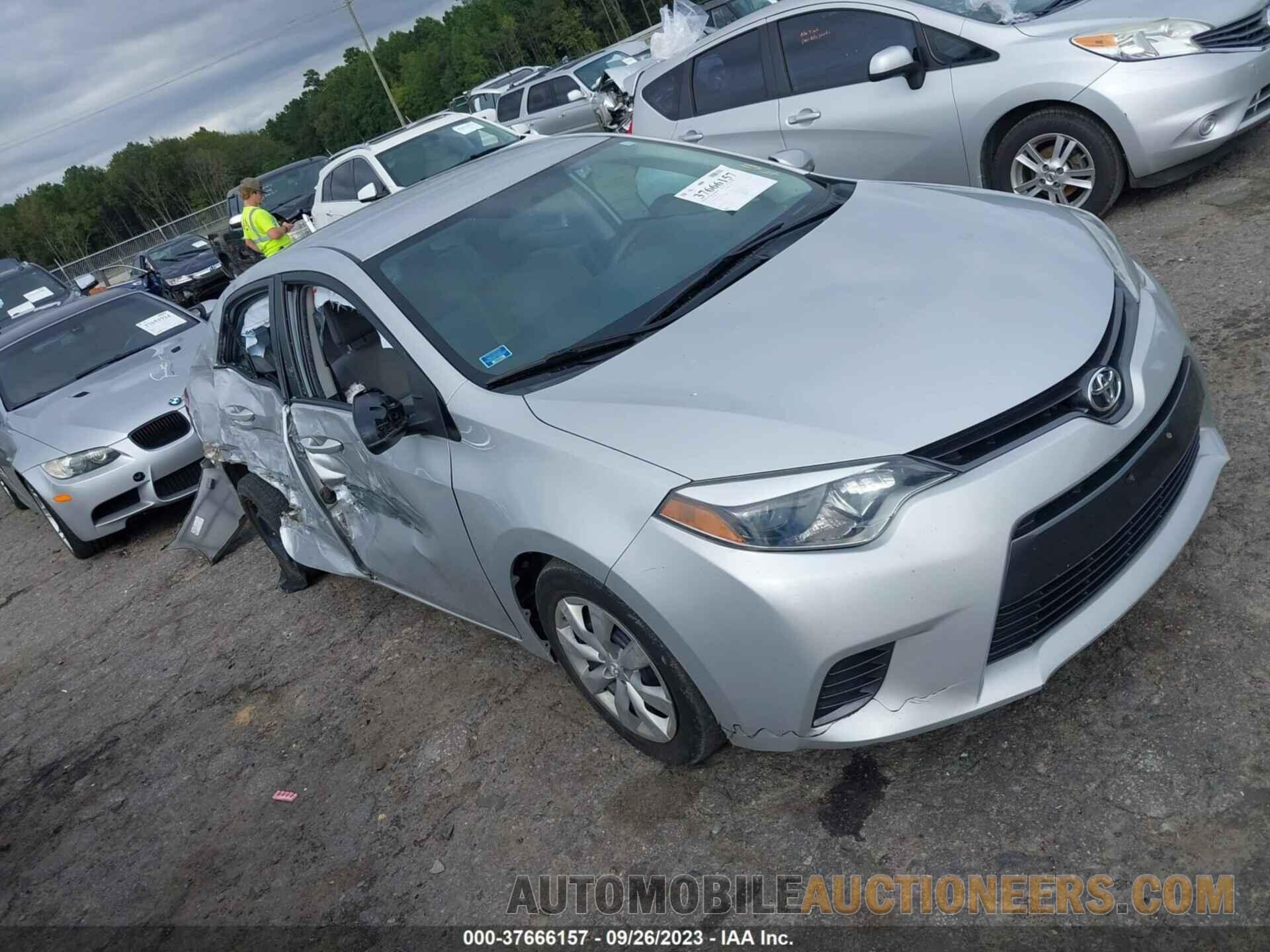 2T1BURHE5GC646412 TOYOTA COROLLA 2016