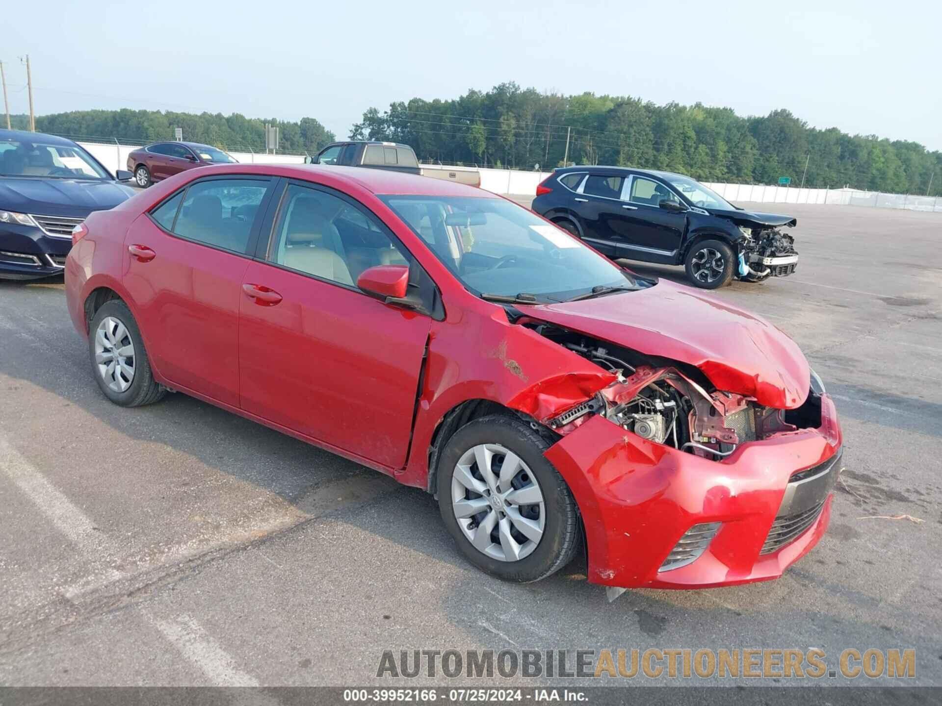 2T1BURHE5GC658494 TOYOTA COROLLA 2016