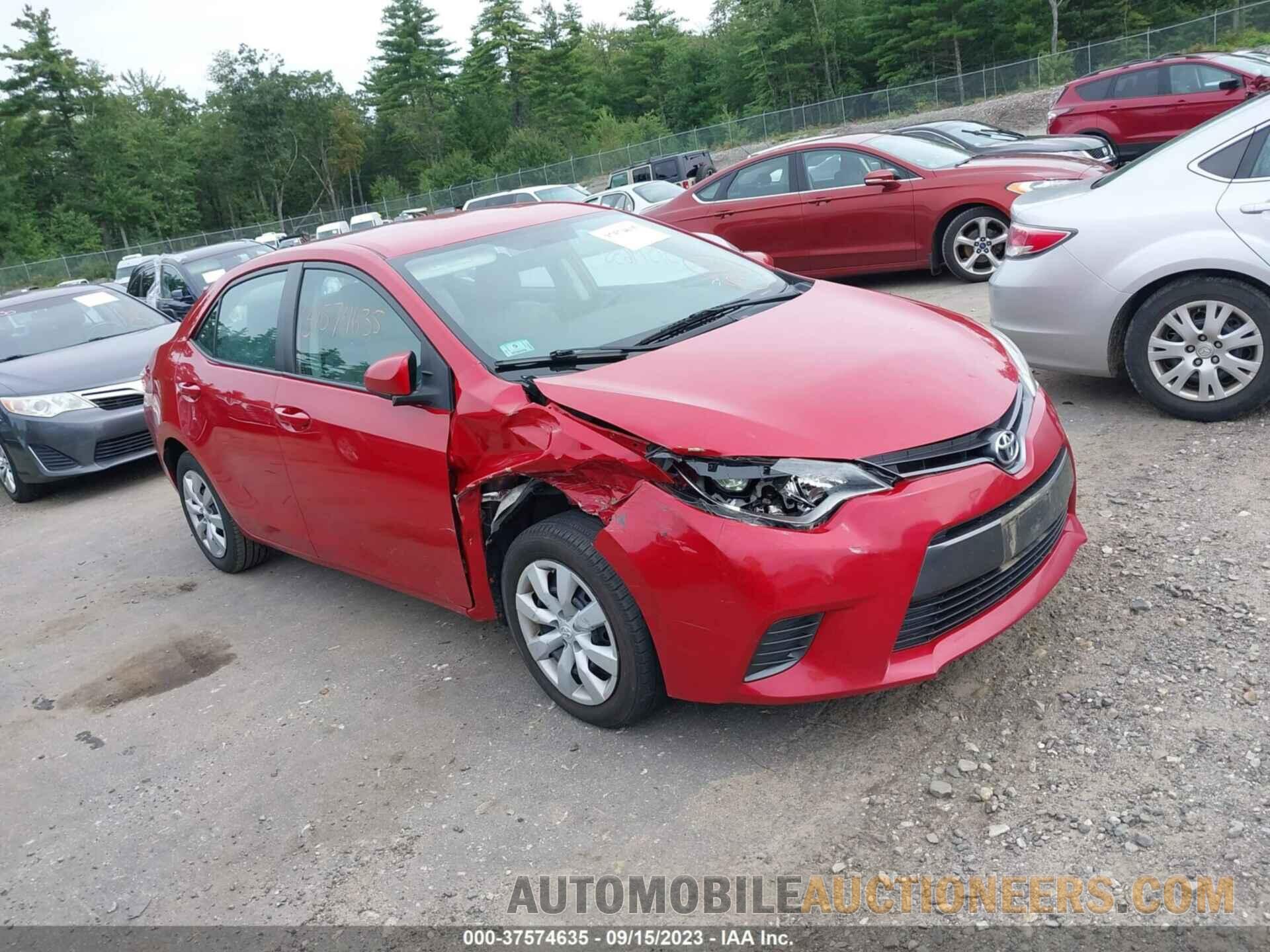 2T1BURHE5GC671035 TOYOTA COROLLA 2016