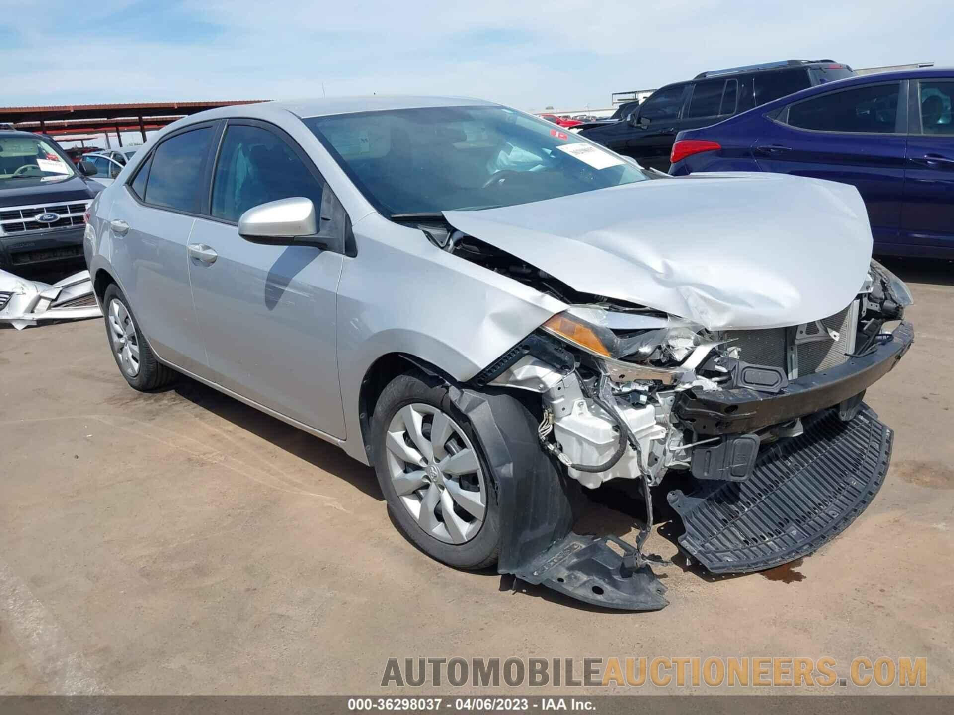 2T1BURHE5GC674792 TOYOTA COROLLA 2016