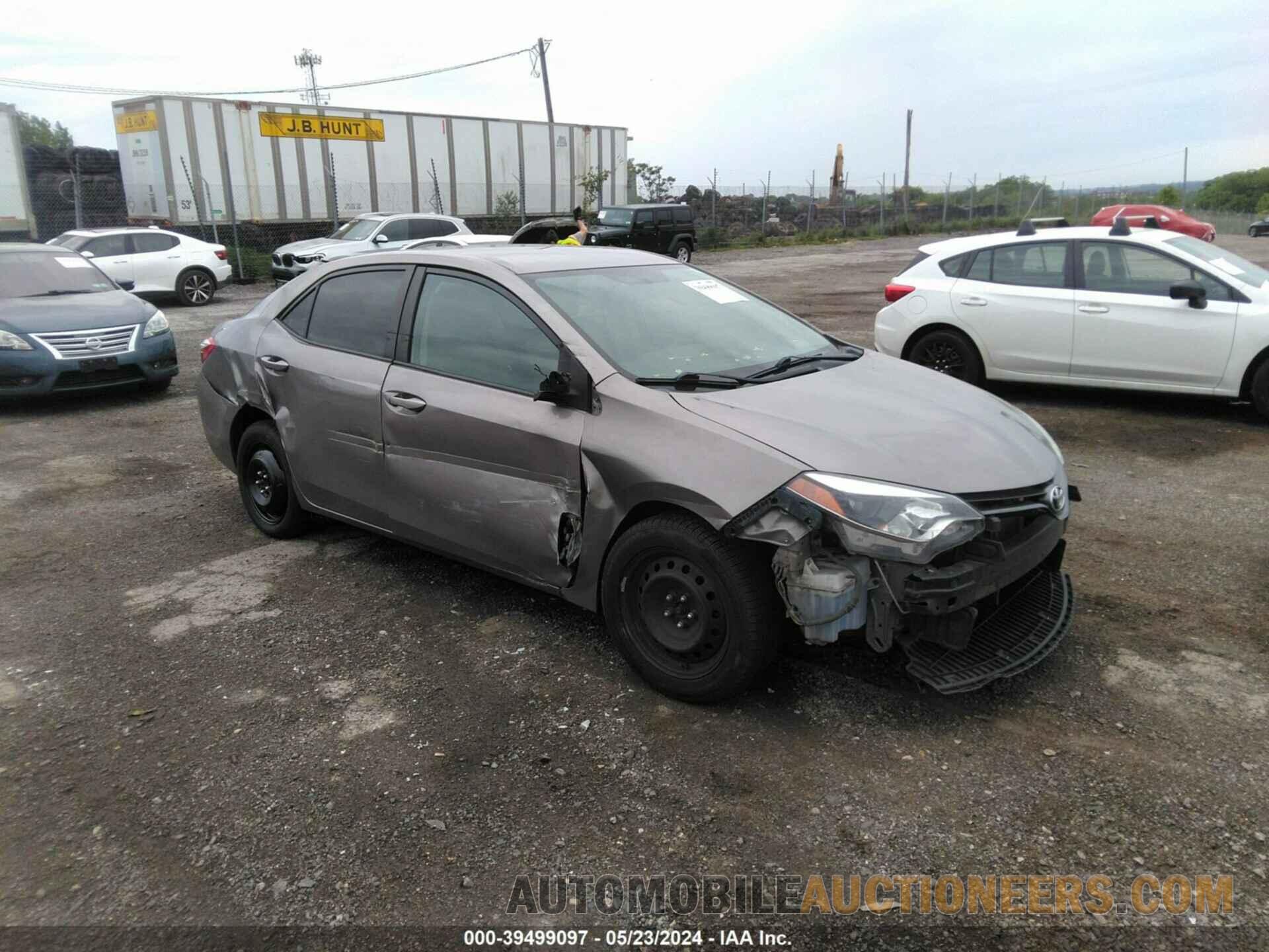 2T1BURHE5GC706737 TOYOTA COROLLA 2016