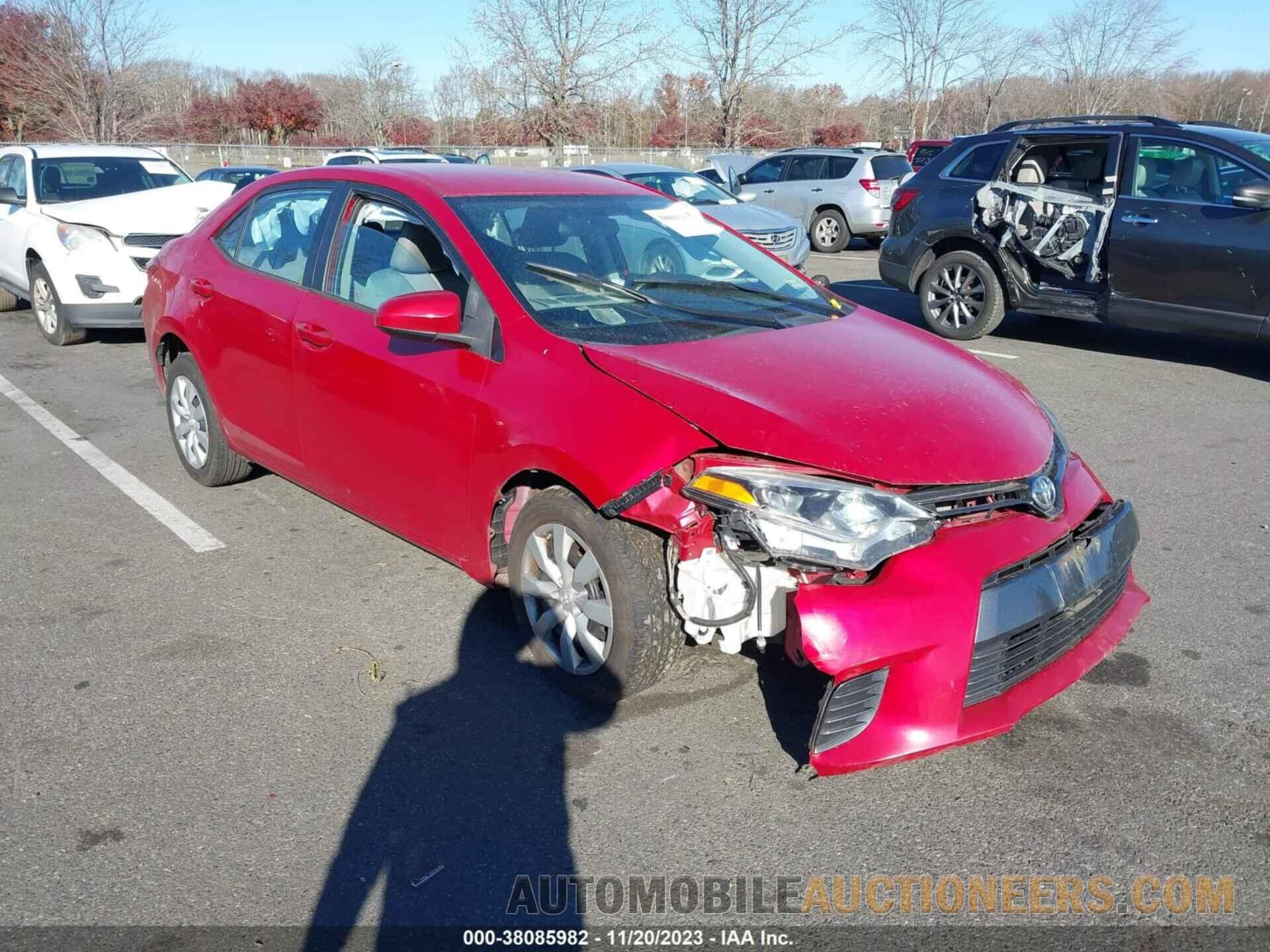 2T1BURHE5GC709637 TOYOTA COROLLA 2016