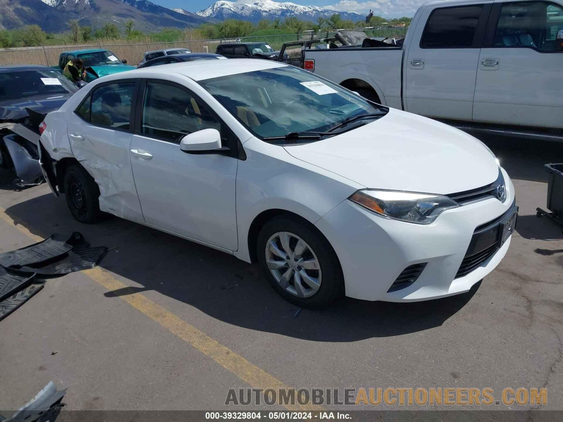 2T1BURHE5GC725286 TOYOTA COROLLA 2016