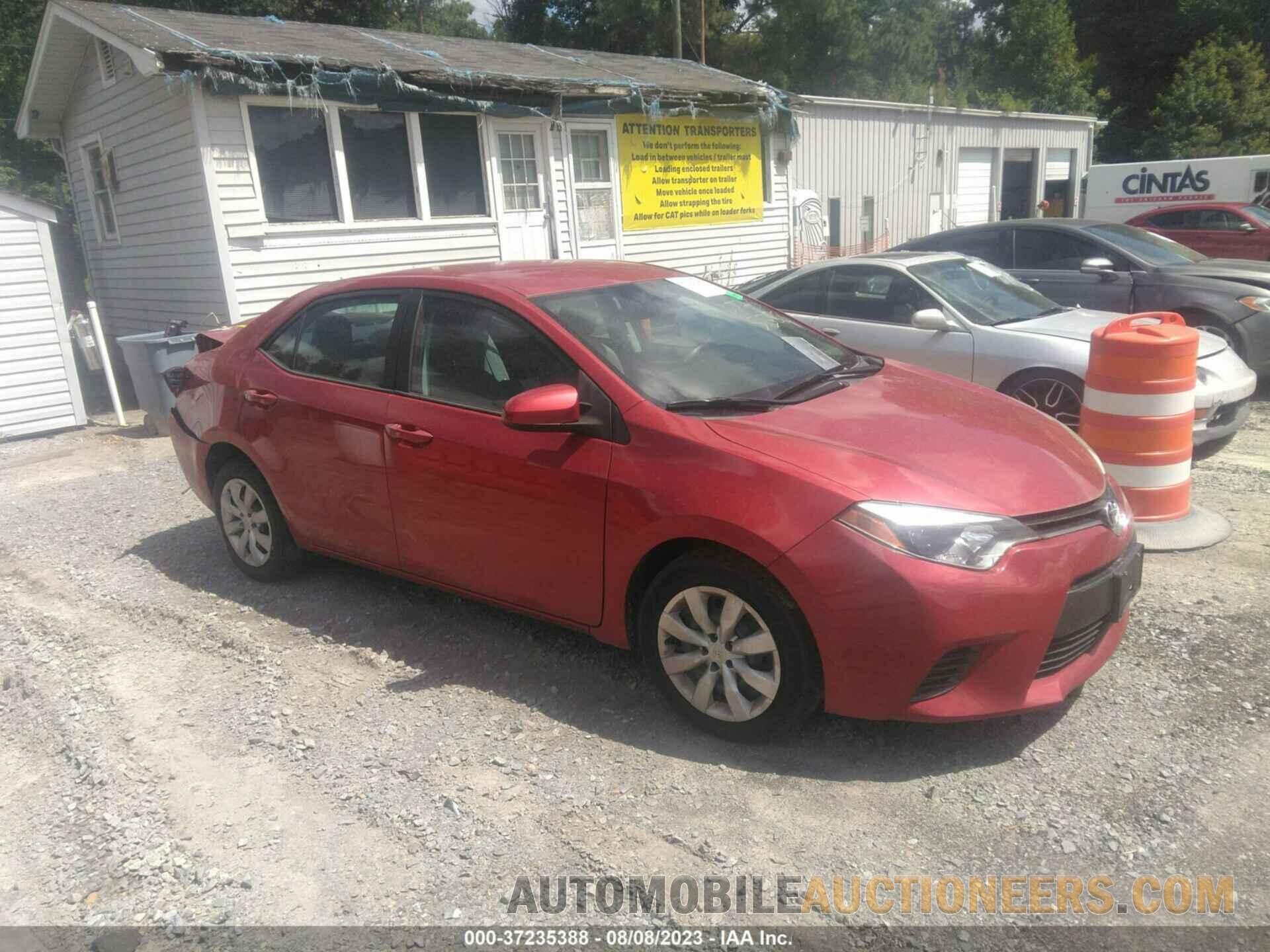 2T1BURHE5GC729984 TOYOTA COROLLA 2016