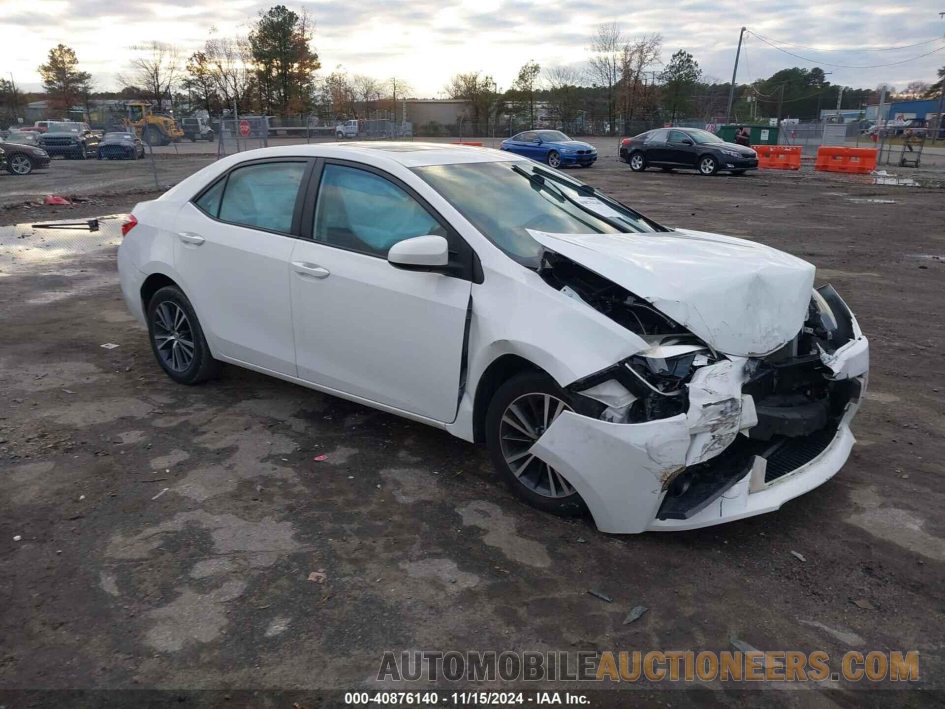 2T1BURHE5GC734649 TOYOTA COROLLA 2016