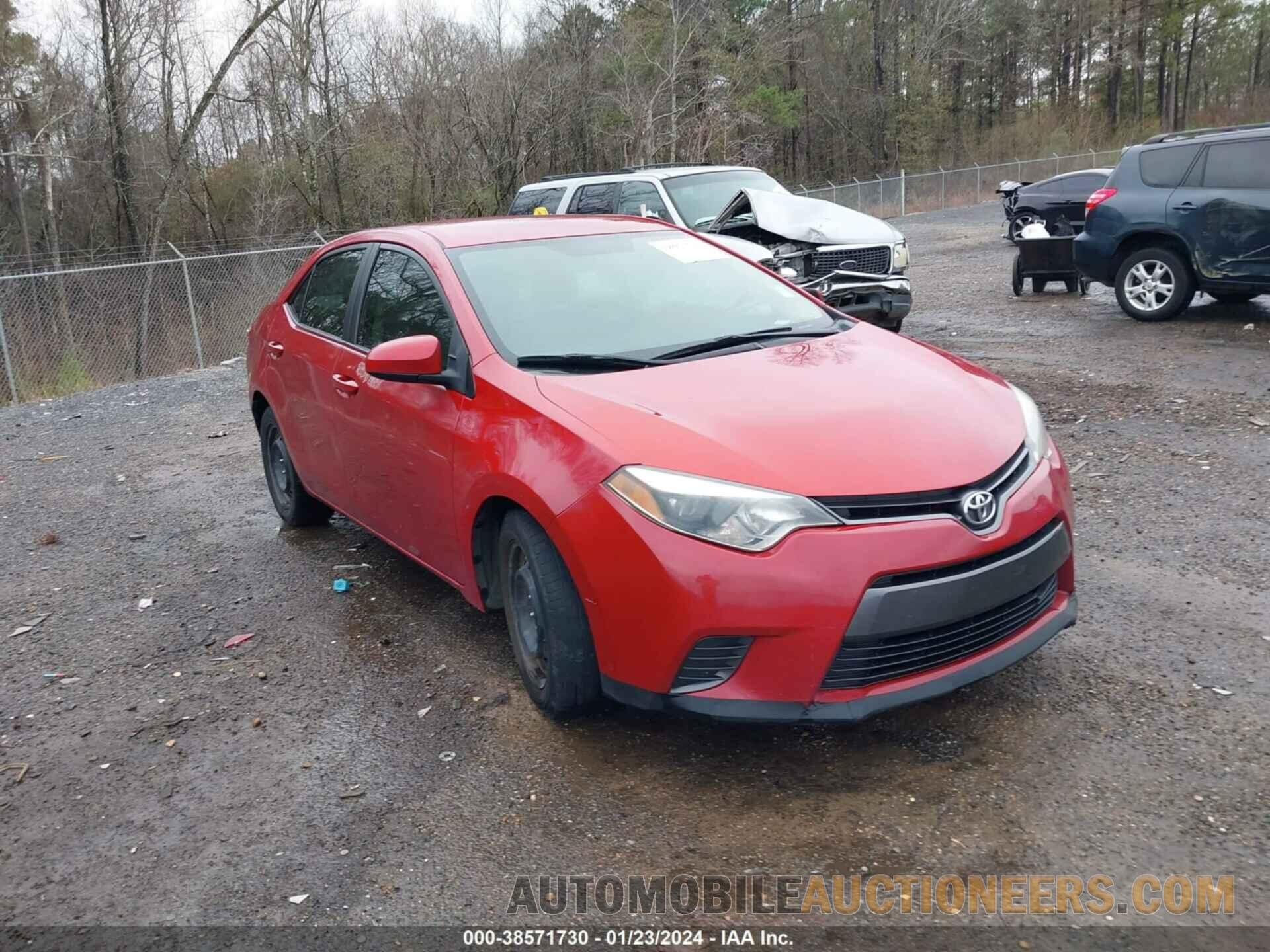 2T1BURHE5GC744842 TOYOTA COROLLA 2016