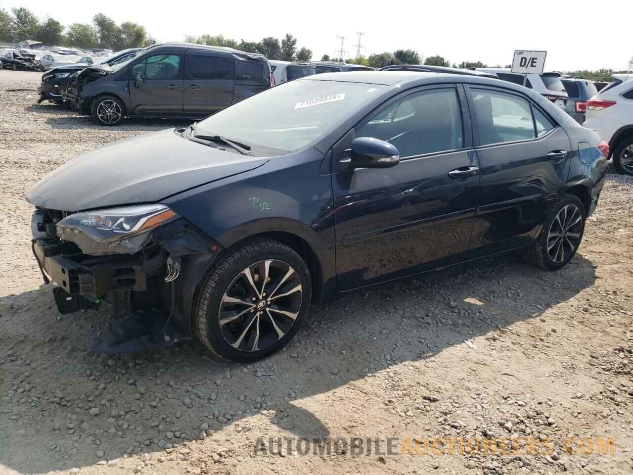 2T1BURHE5HC750058 TOYOTA COROLLA 2017