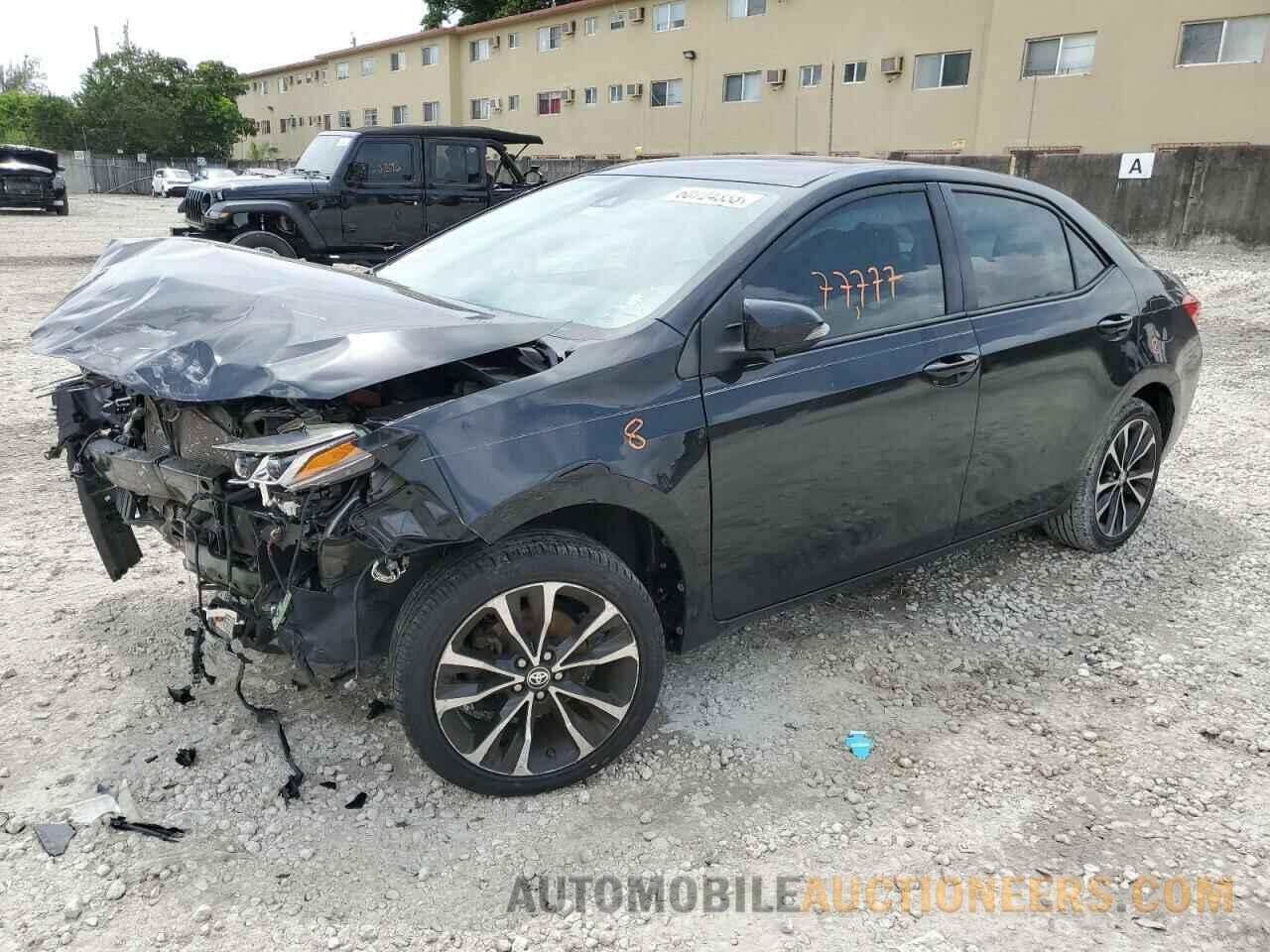 2T1BURHE5HC803812 TOYOTA COROLLA 2017