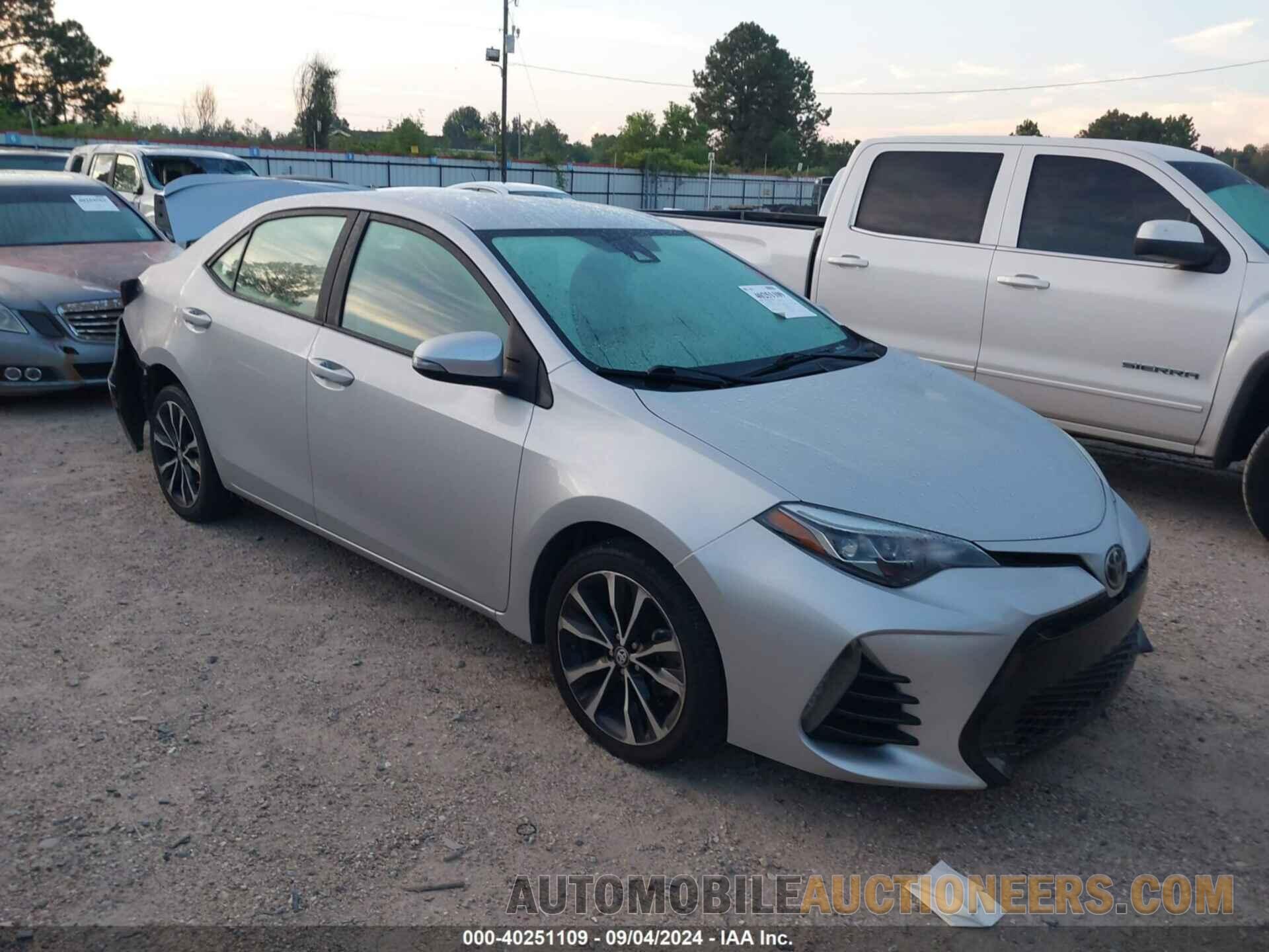 2T1BURHE5HC813417 TOYOTA COROLLA 2017