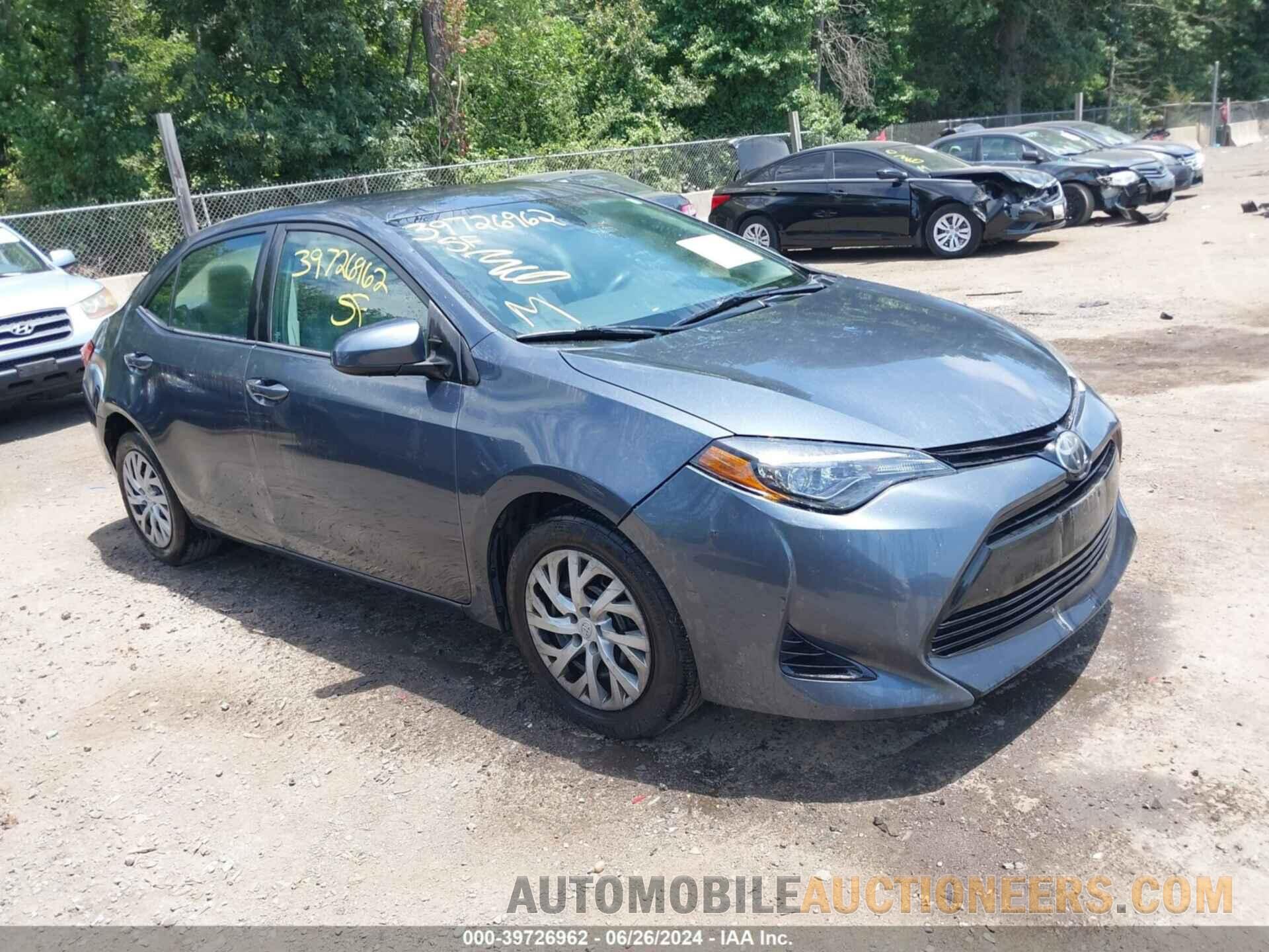 2T1BURHE5HC850192 TOYOTA COROLLA 2017