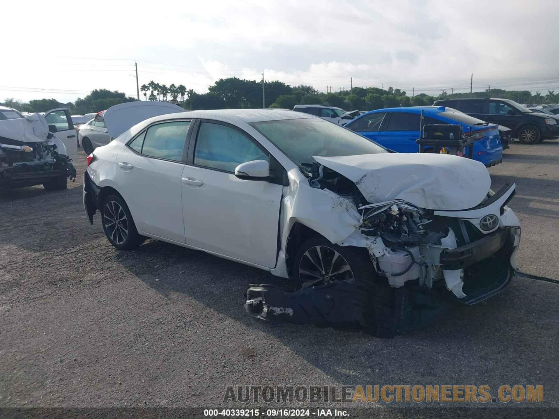 2T1BURHE5HC869342 TOYOTA COROLLA 2017