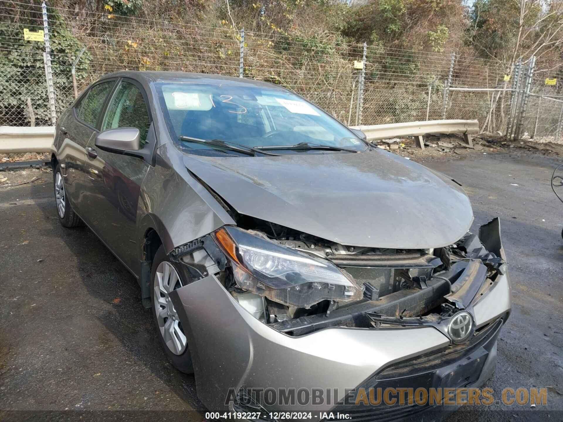 2T1BURHE5HC874007 TOYOTA COROLLA 2017