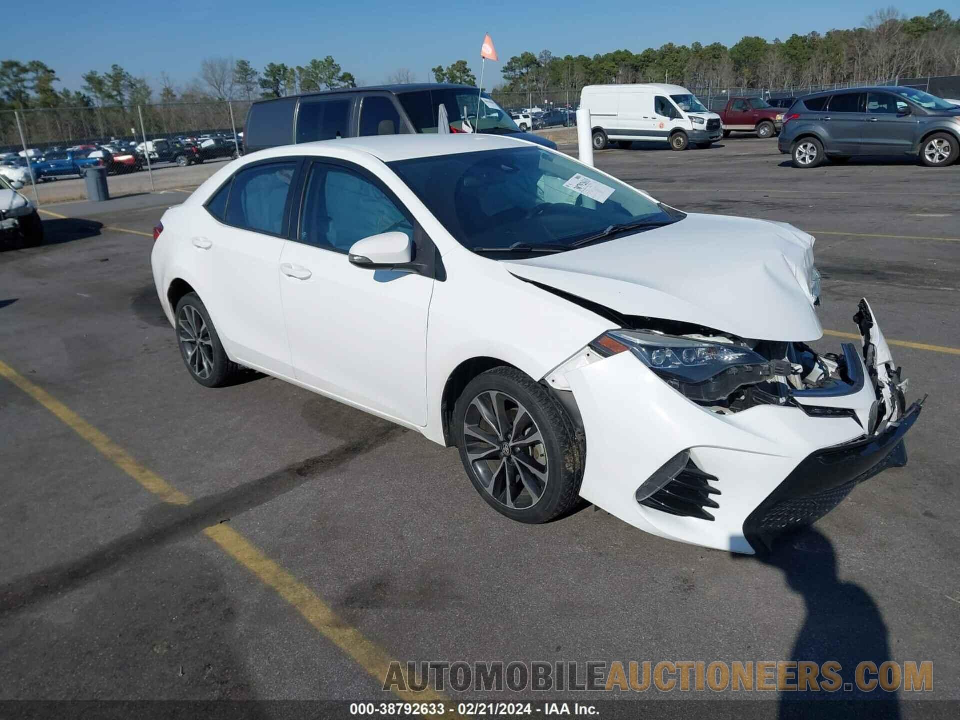 2T1BURHE5HC874542 TOYOTA COROLLA 2017