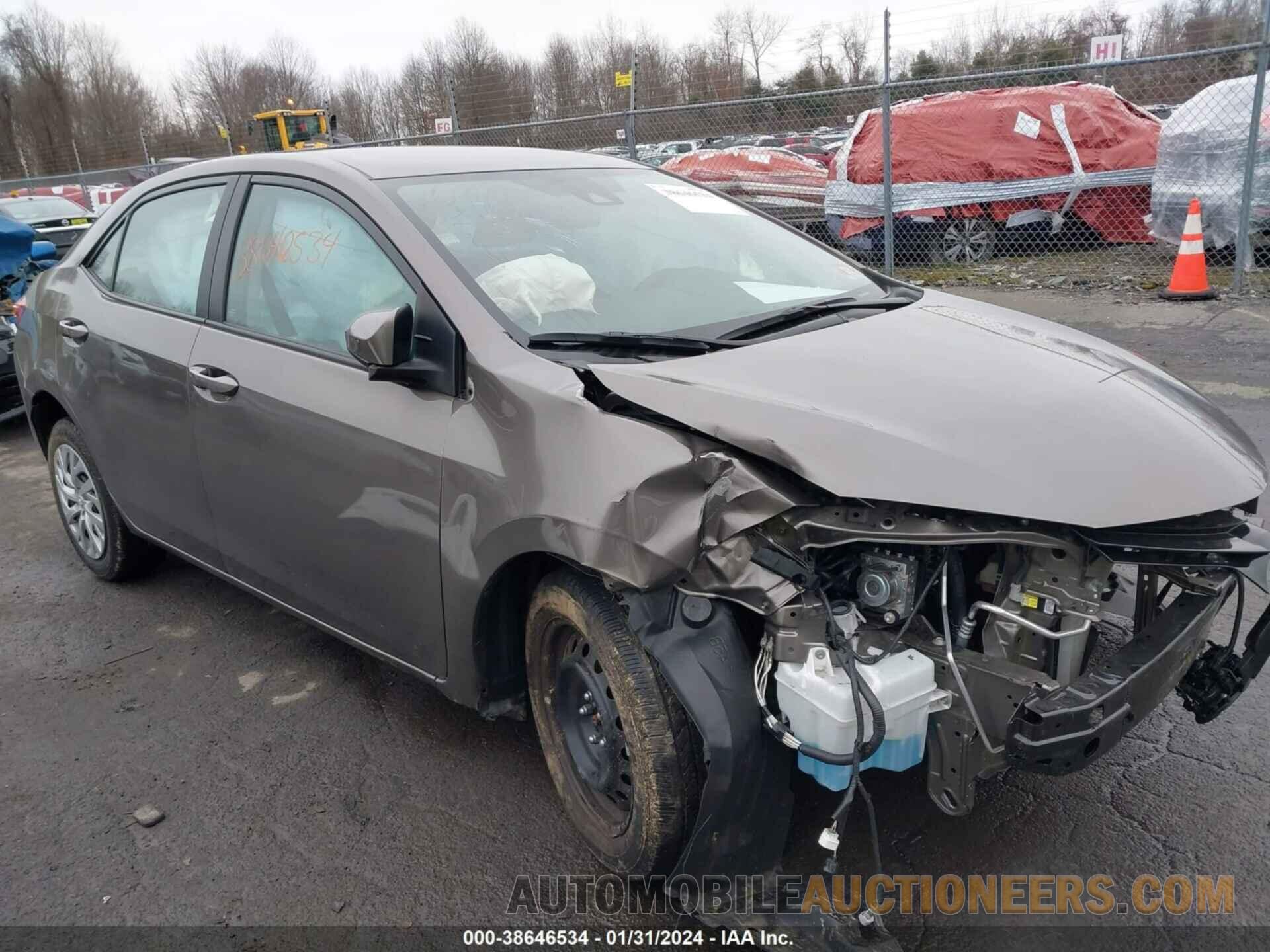 2T1BURHE5HC877800 TOYOTA COROLLA 2017