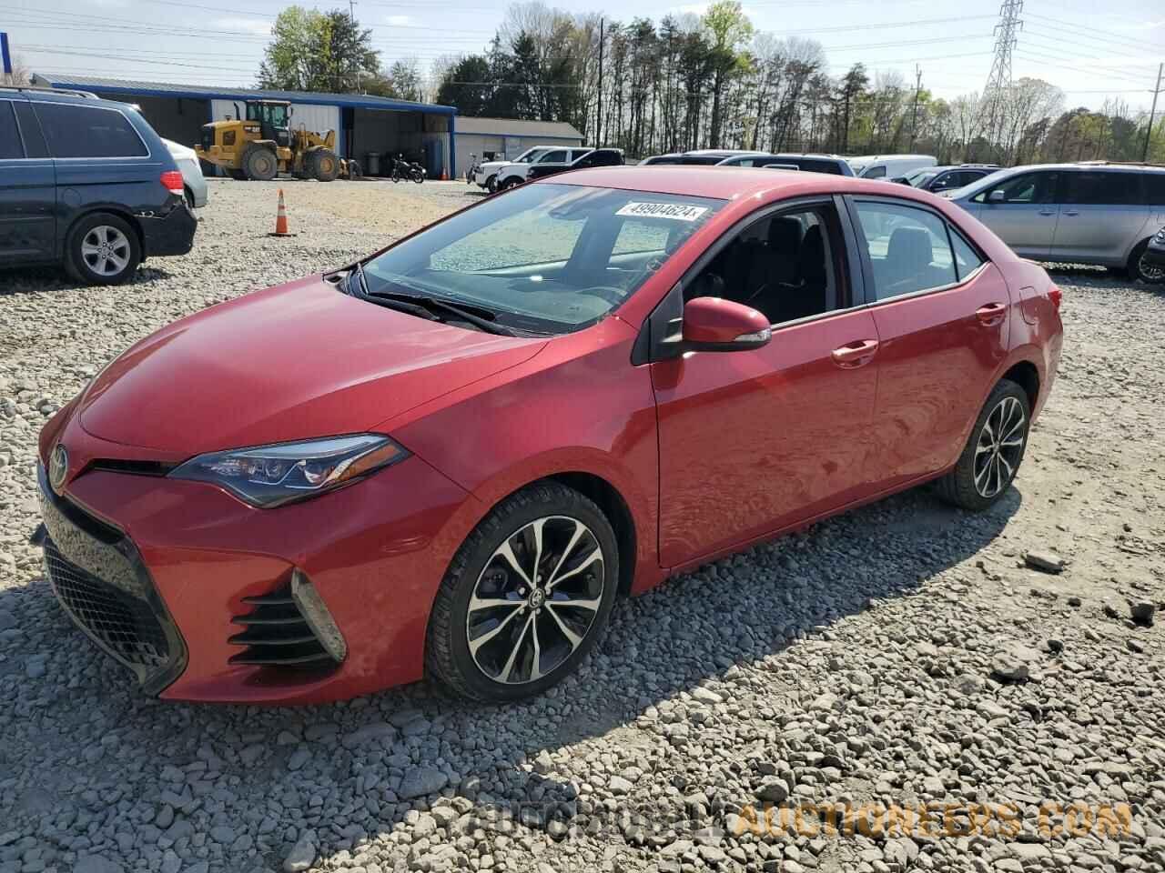 2T1BURHE5HC923836 TOYOTA COROLLA 2017