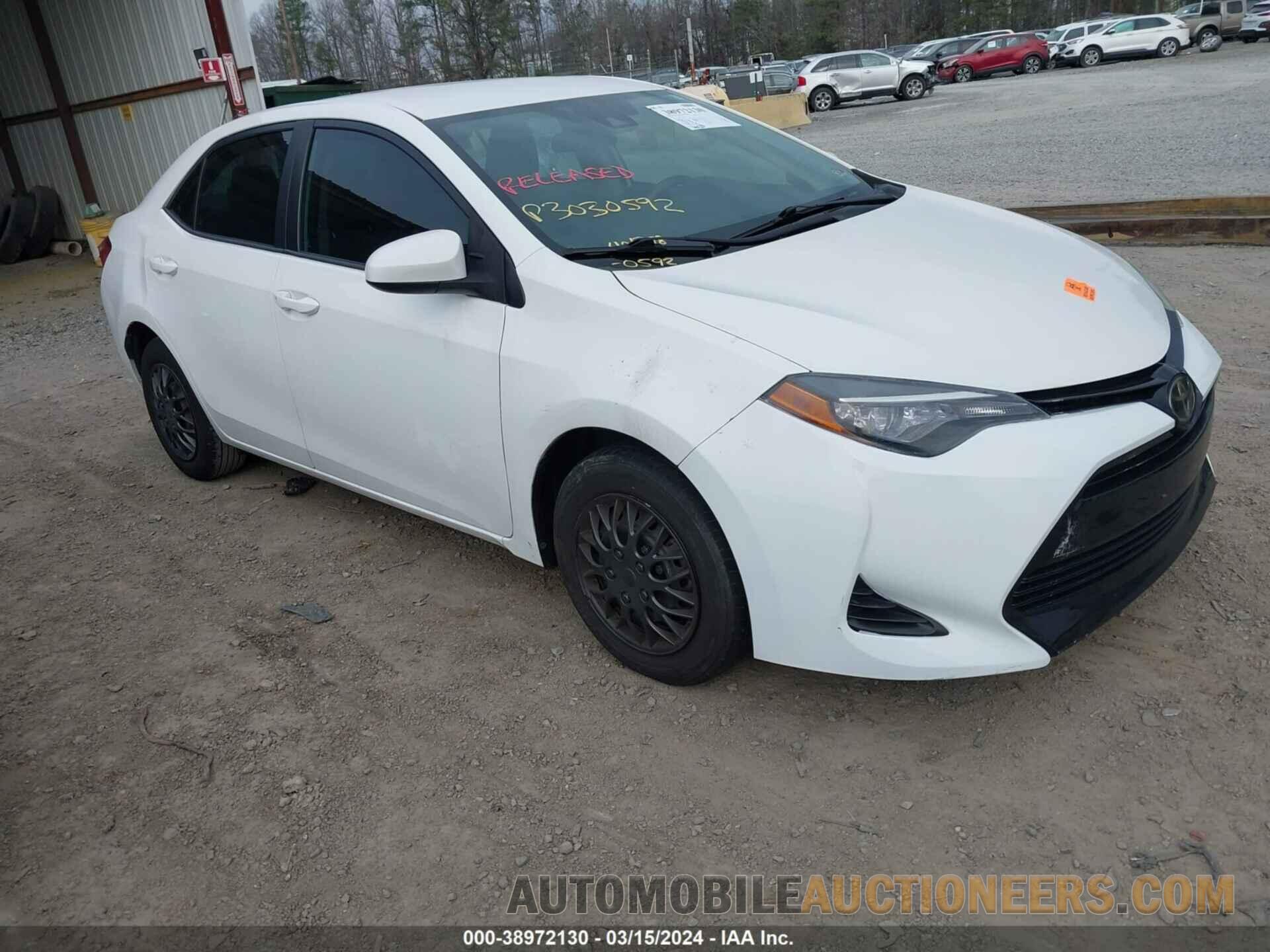 2T1BURHE5JC013111 TOYOTA COROLLA 2018