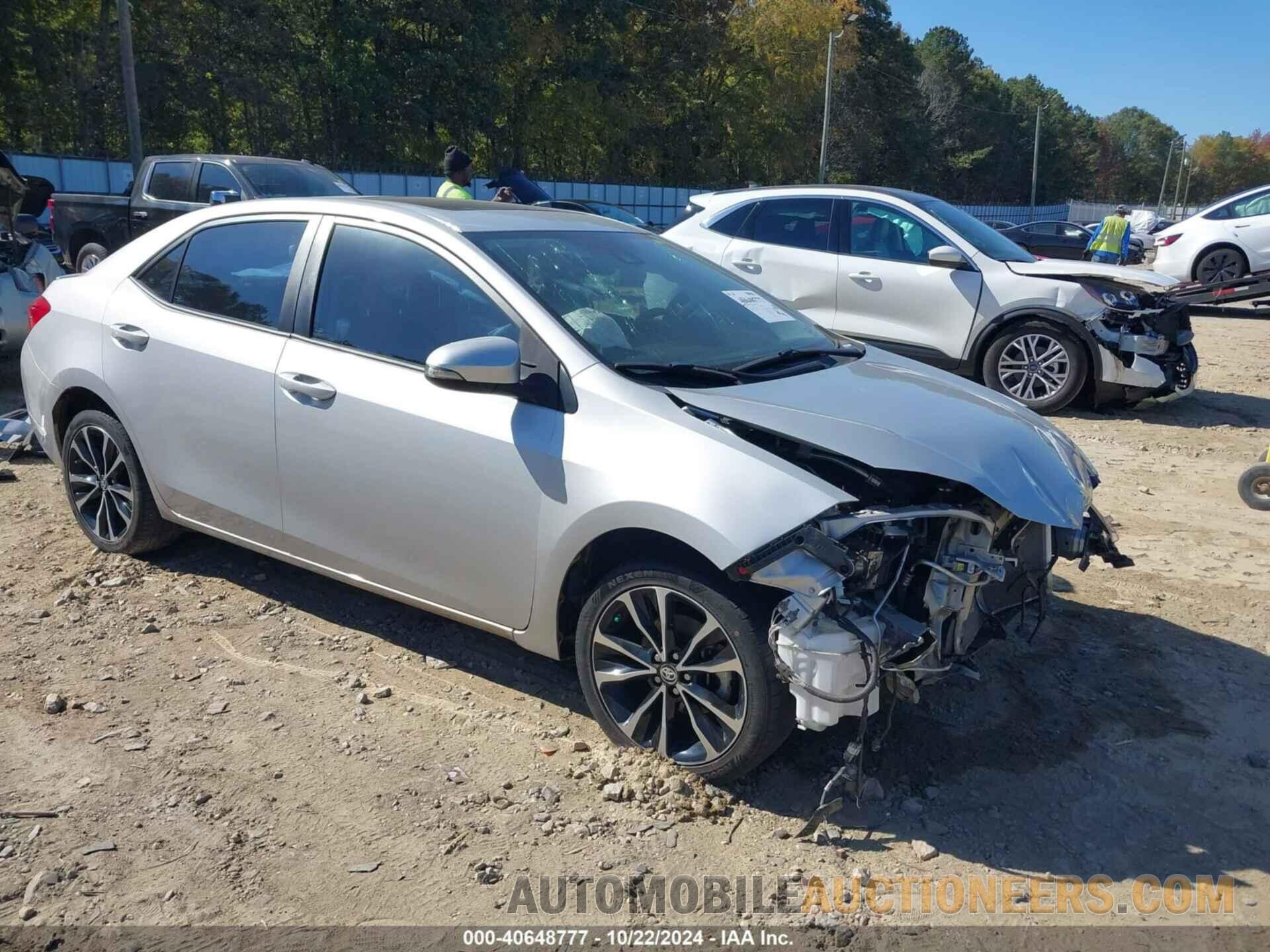 2T1BURHE5JC032550 TOYOTA COROLLA 2018