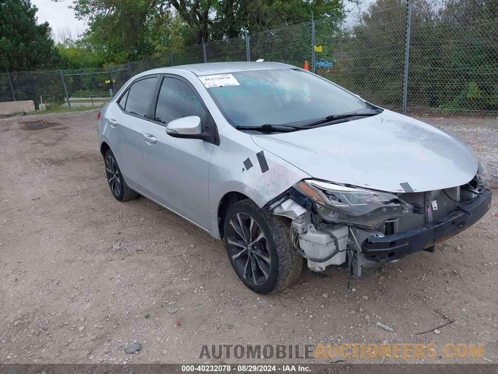 2T1BURHE5JC033018 TOYOTA COROLLA 2018