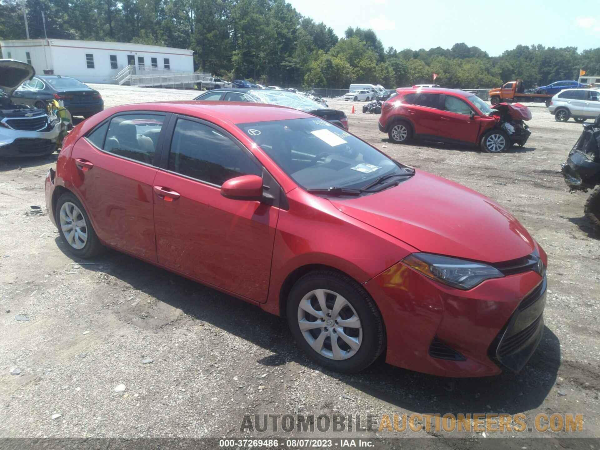 2T1BURHE5JC119199 TOYOTA COROLLA 2018