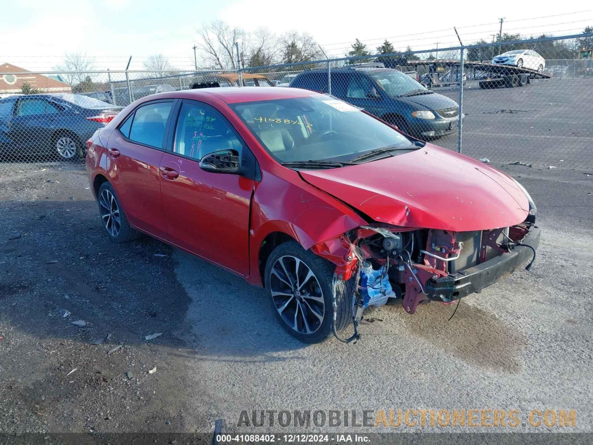 2T1BURHE5KC144122 TOYOTA COROLLA 2019