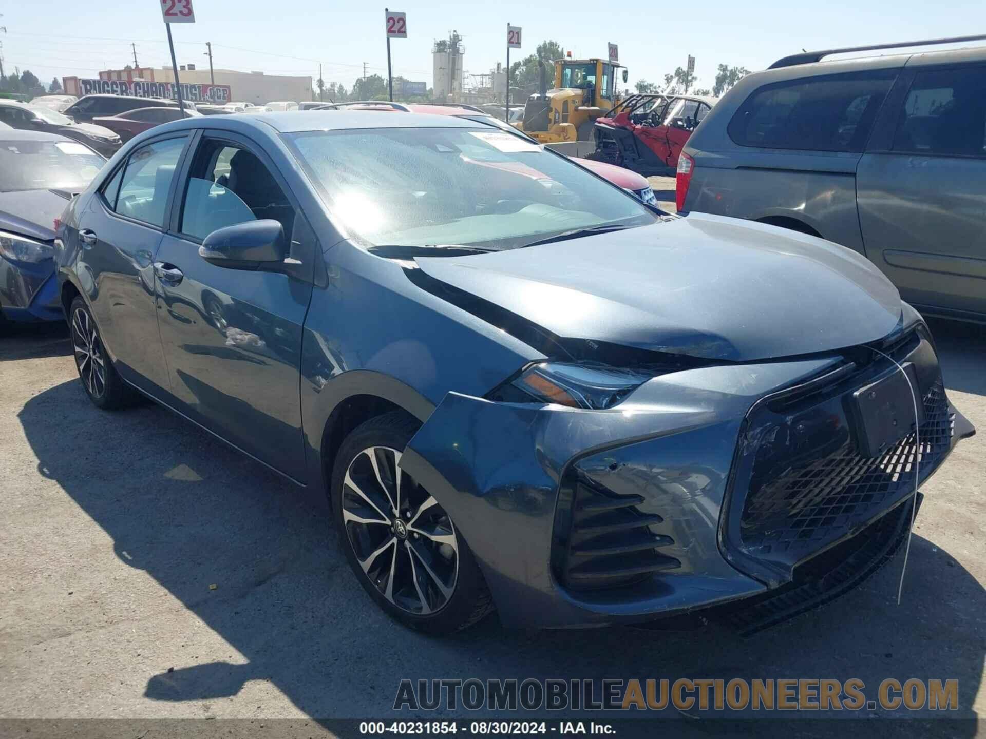 2T1BURHE5KC161678 TOYOTA COROLLA 2019