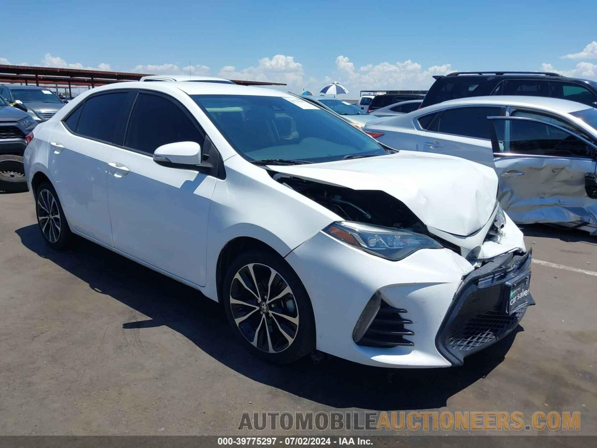 2T1BURHE5KC172924 TOYOTA COROLLA 2019