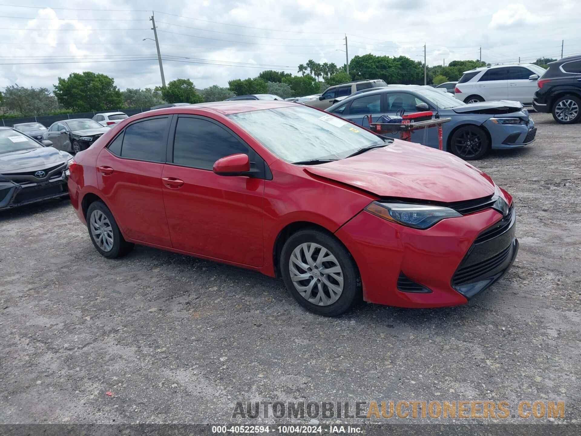 2T1BURHE5KC202827 TOYOTA COROLLA 2019