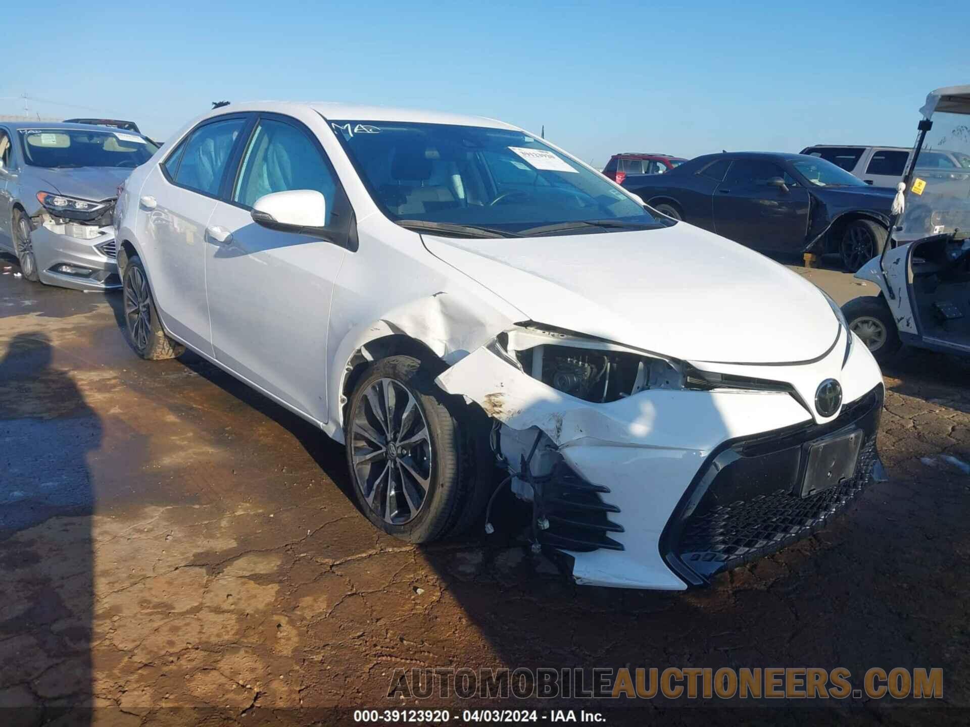 2T1BURHE5KC231700 TOYOTA COROLLA 2019