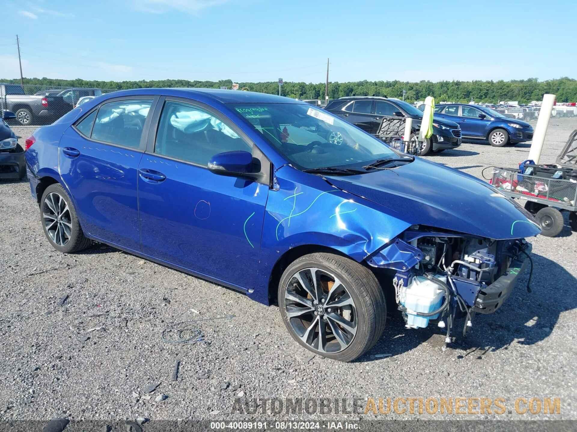 2T1BURHE5KC238775 TOYOTA COROLLA 2019