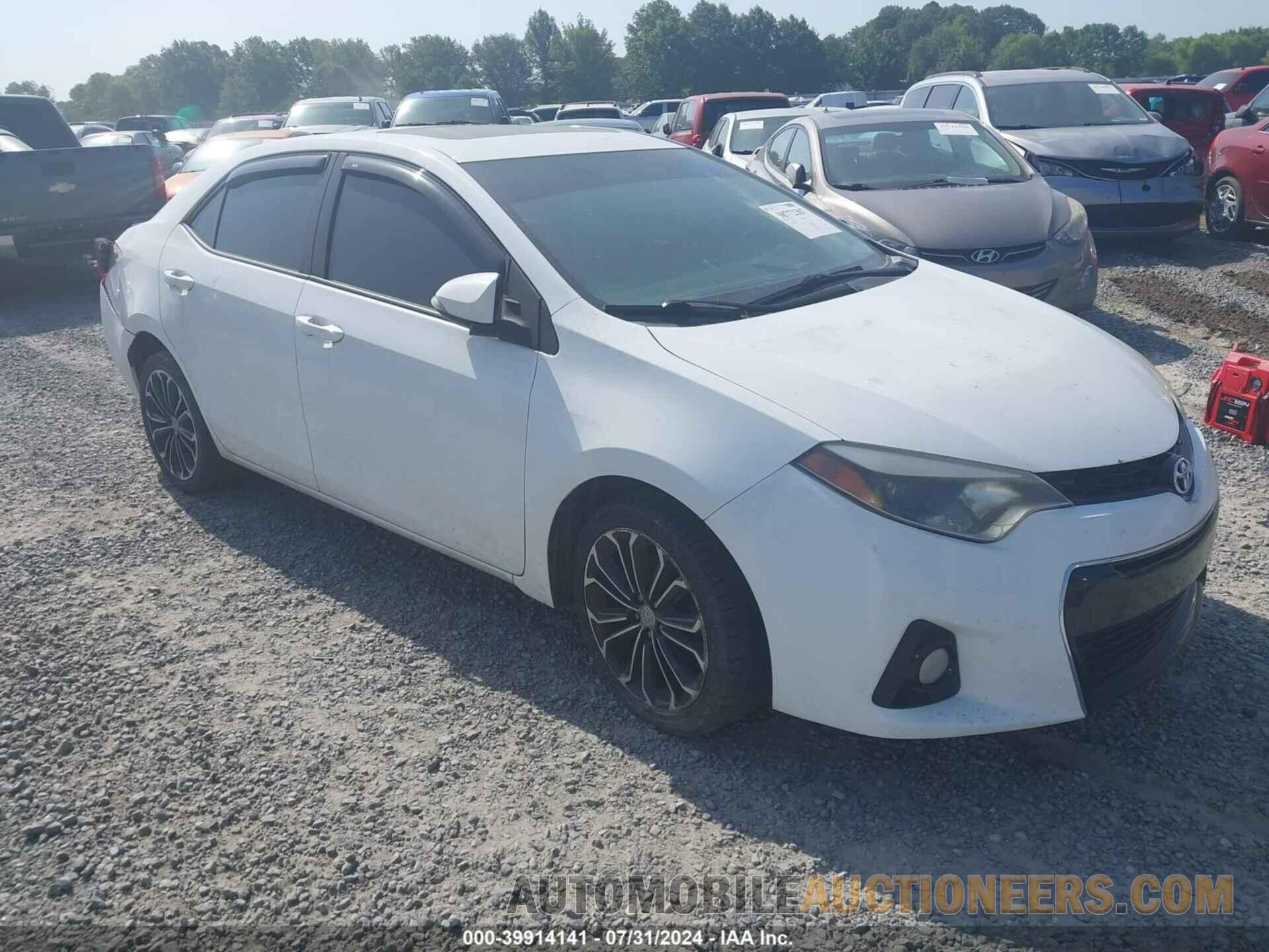 2T1BURHE6EC015164 TOYOTA COROLLA 2014