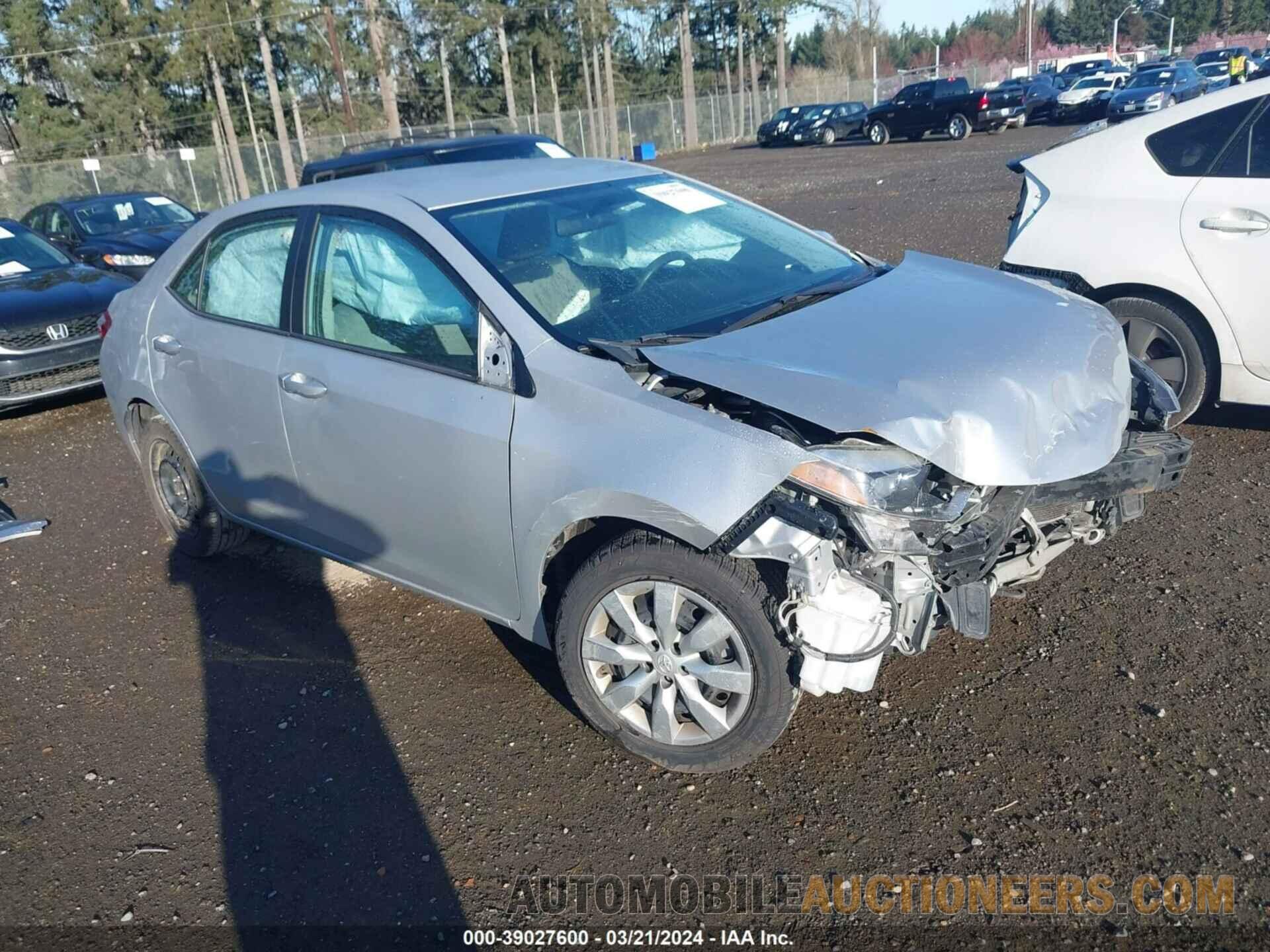 2T1BURHE6FC234885 TOYOTA COROLLA 2015