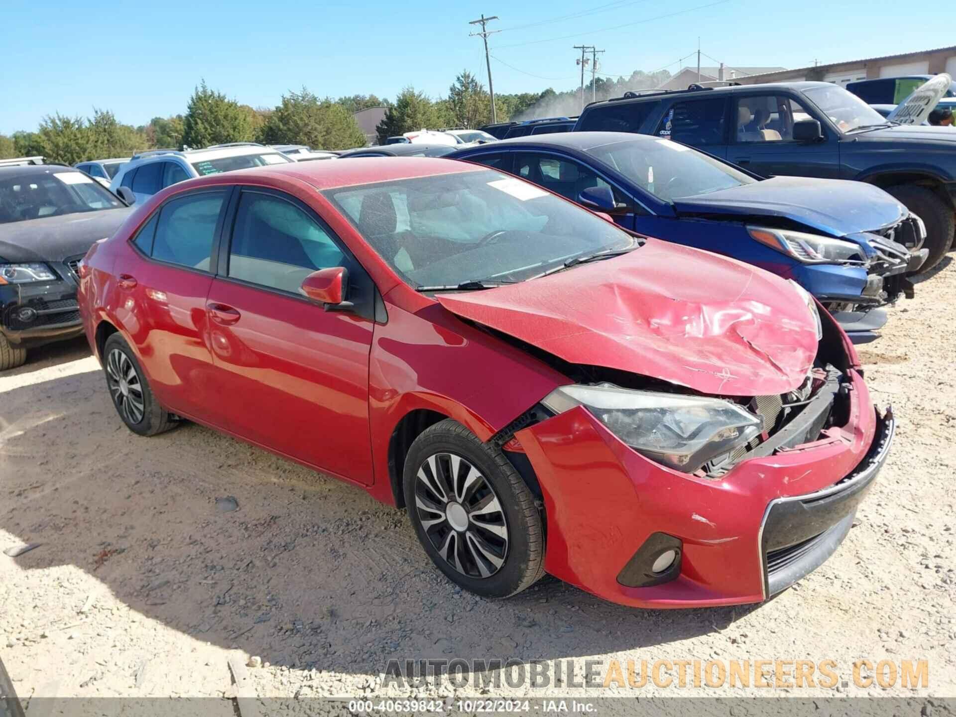 2T1BURHE6FC258345 TOYOTA COROLLA 2015