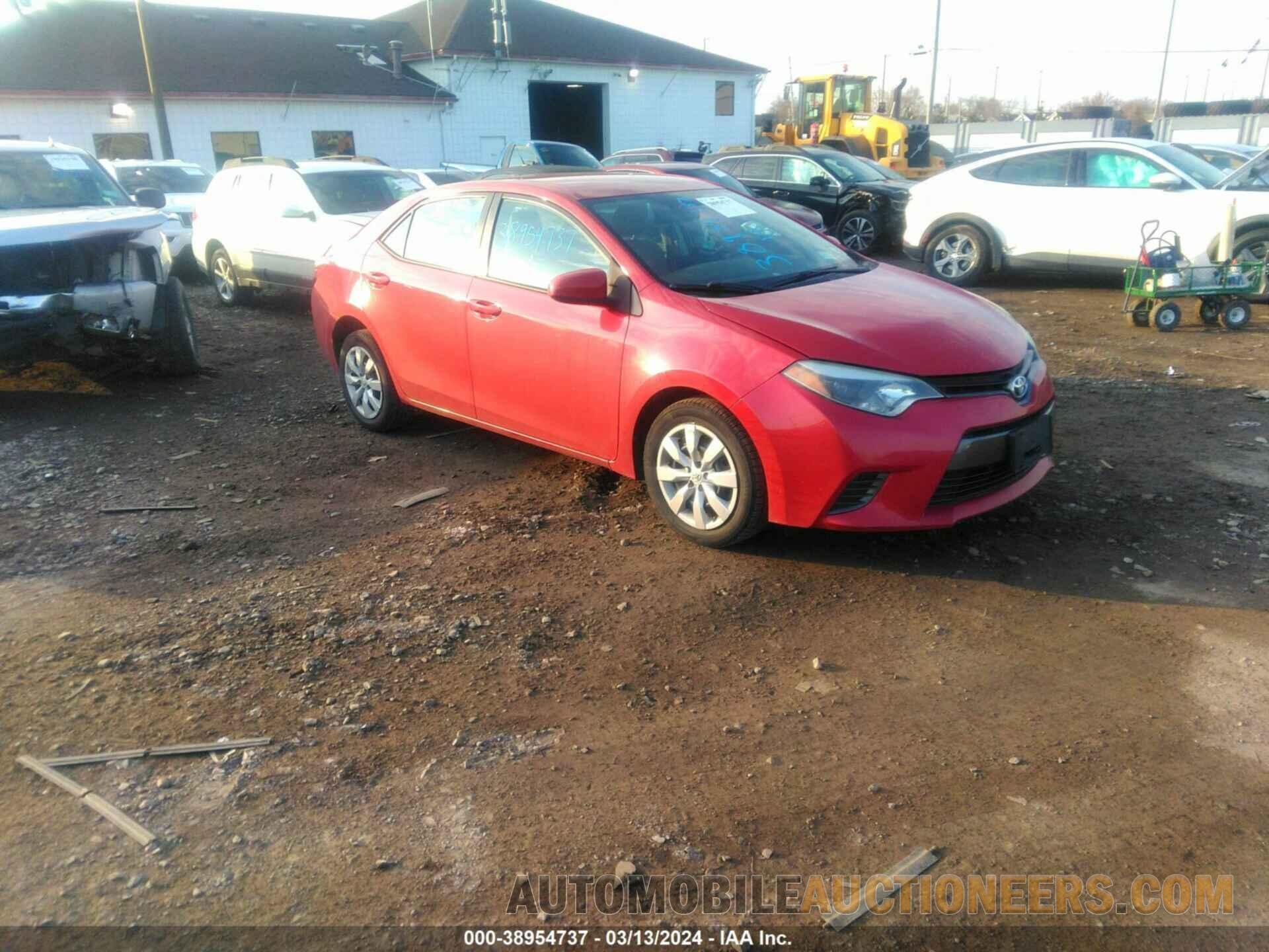 2T1BURHE6FC273279 TOYOTA COROLLA 2015