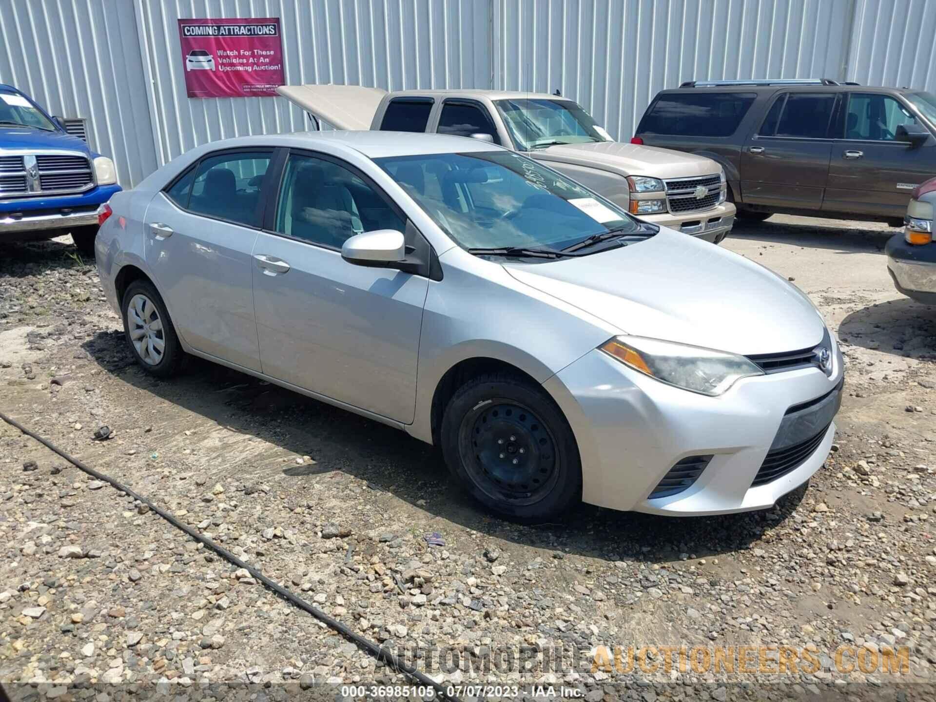 2T1BURHE6FC280944 TOYOTA COROLLA 2015