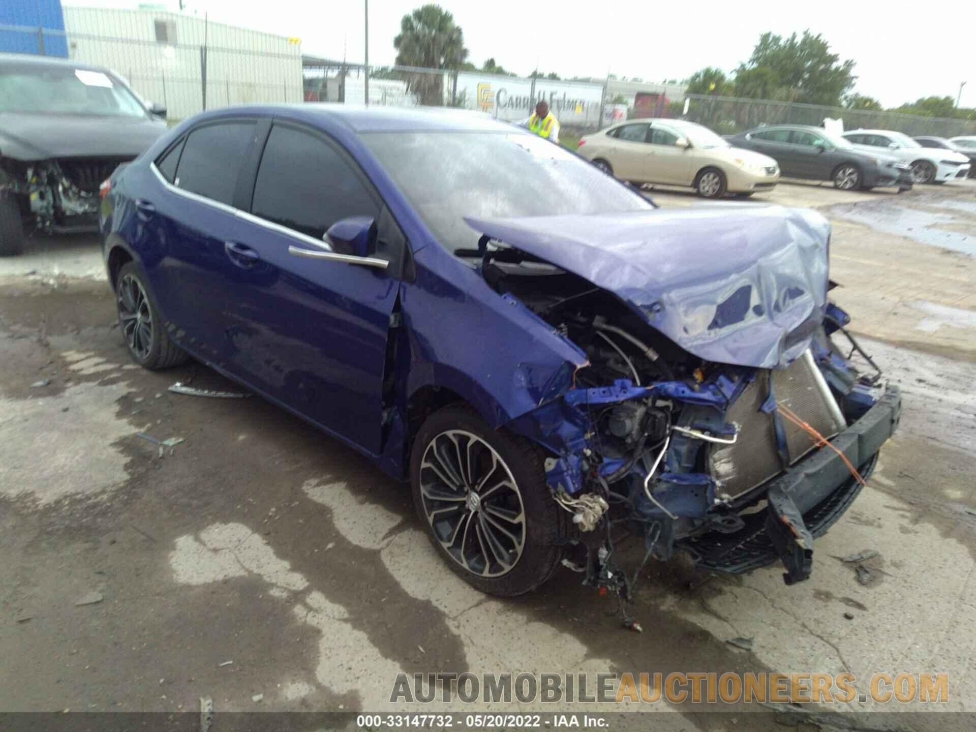 2T1BURHE6FC287165 TOYOTA COROLLA 2015