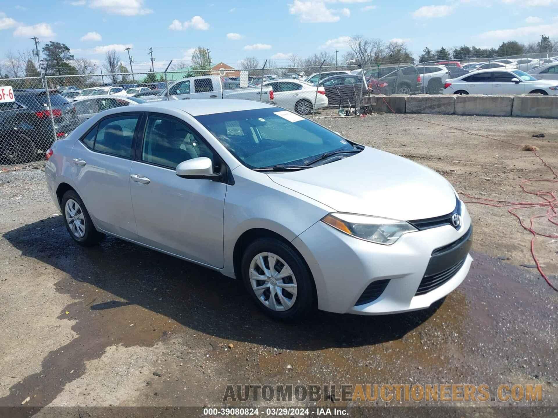 2T1BURHE6FC288025 TOYOTA COROLLA 2015