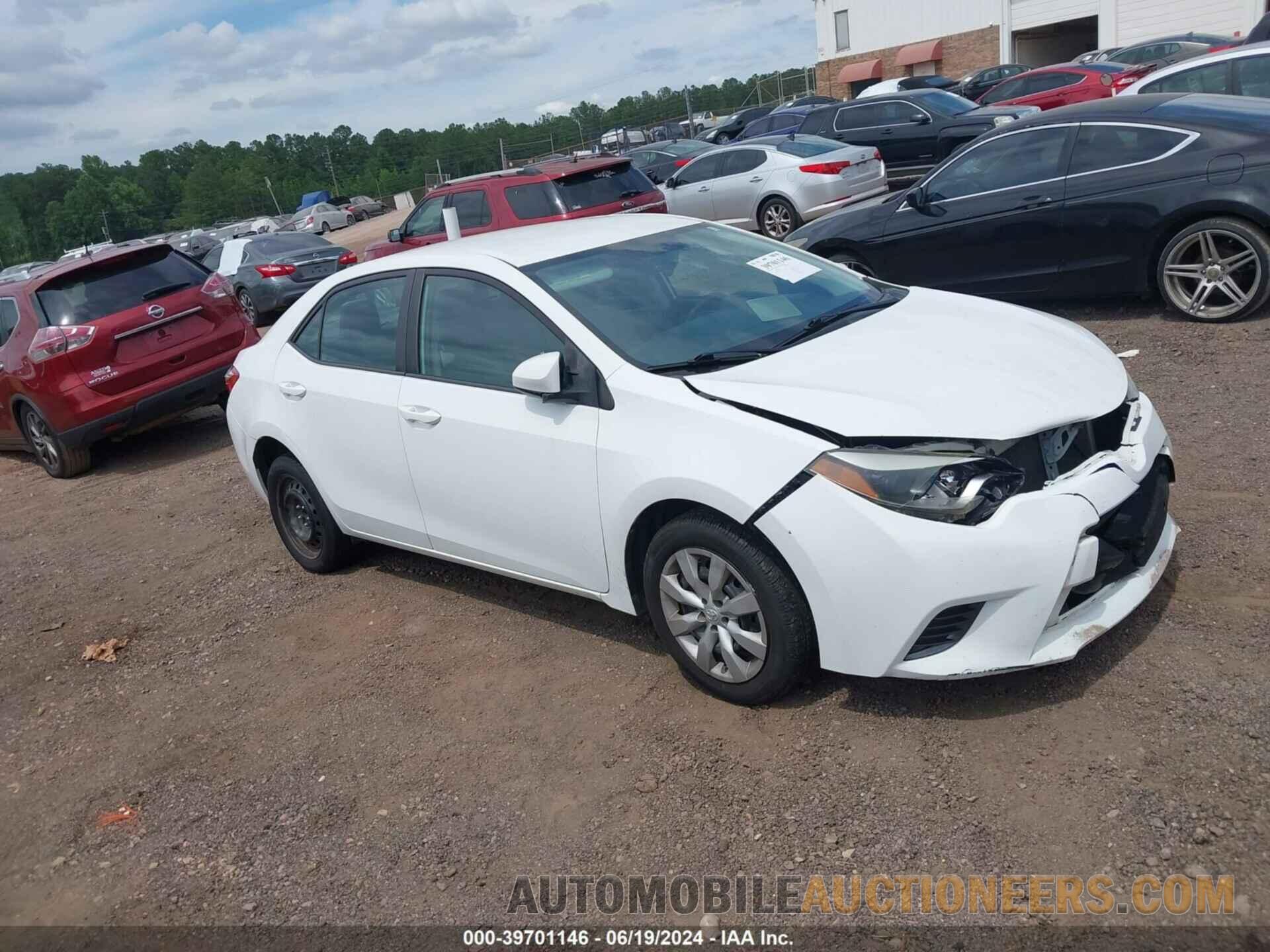 2T1BURHE6FC291295 TOYOTA COROLLA 2015