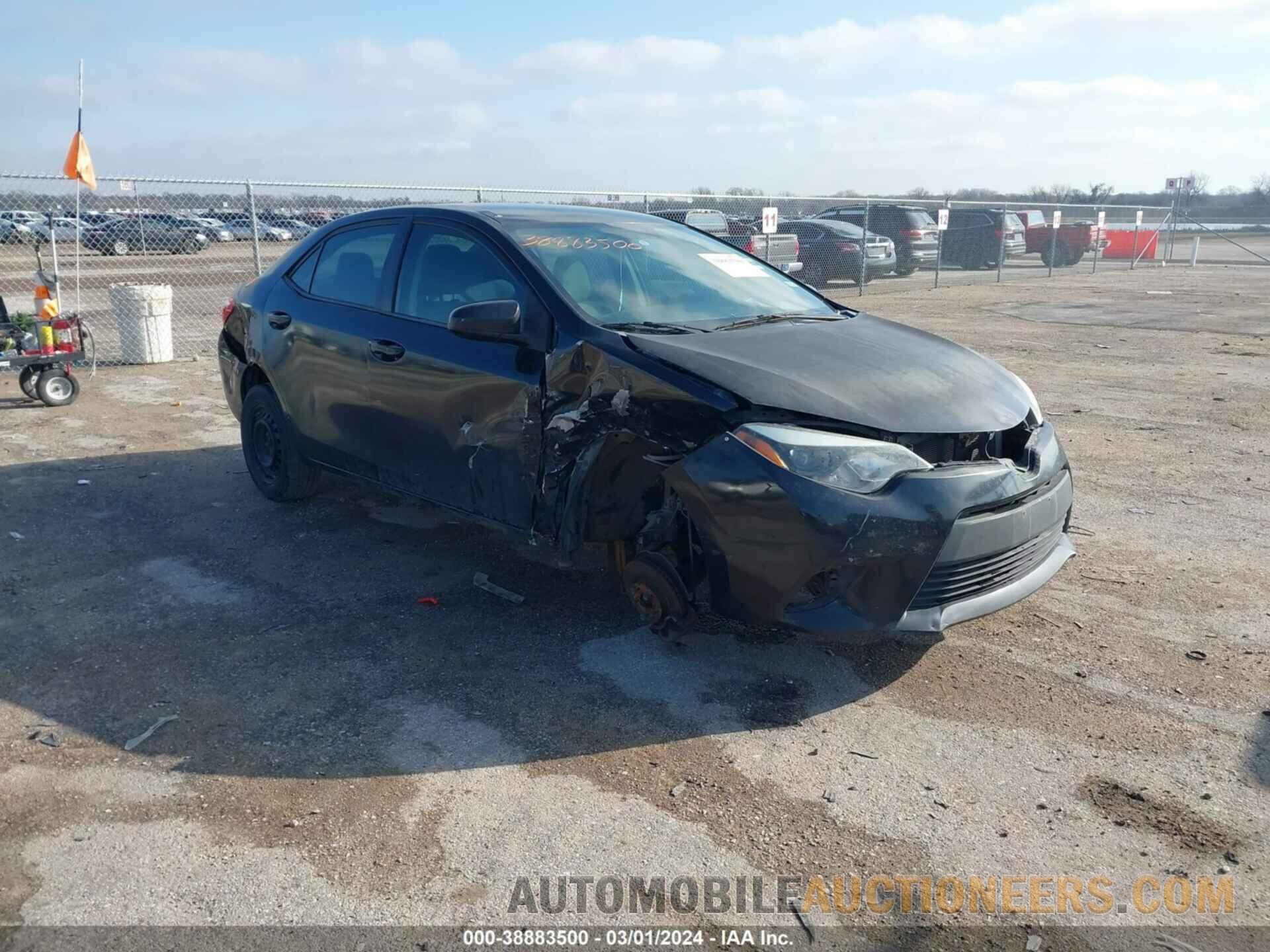 2T1BURHE6FC298392 TOYOTA COROLLA 2015