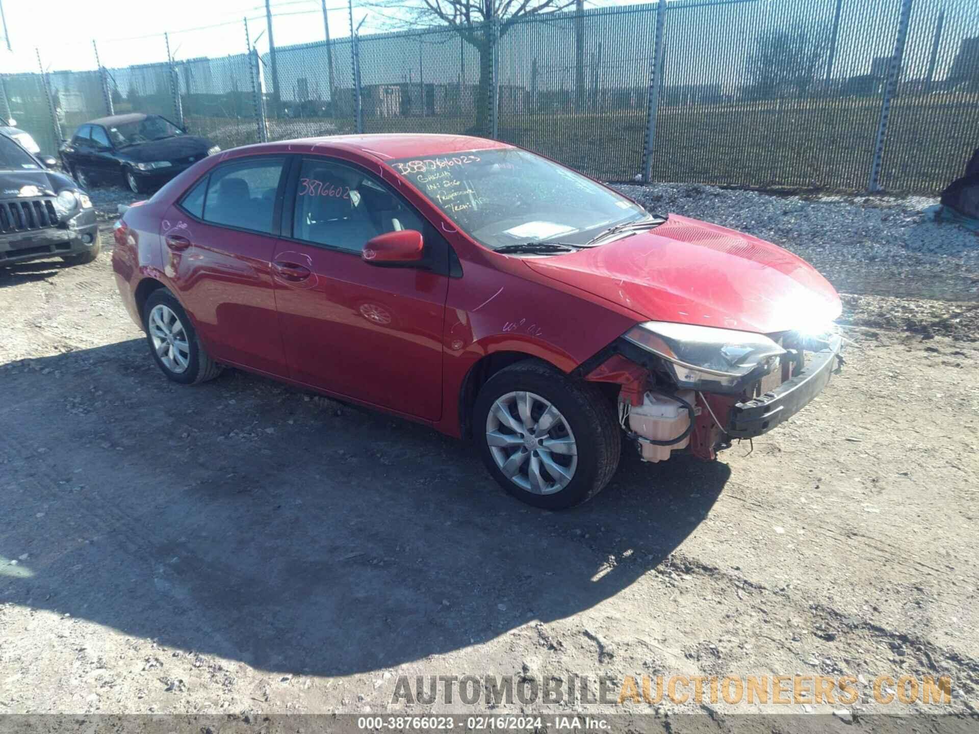 2T1BURHE6FC307155 TOYOTA COROLLA 2015