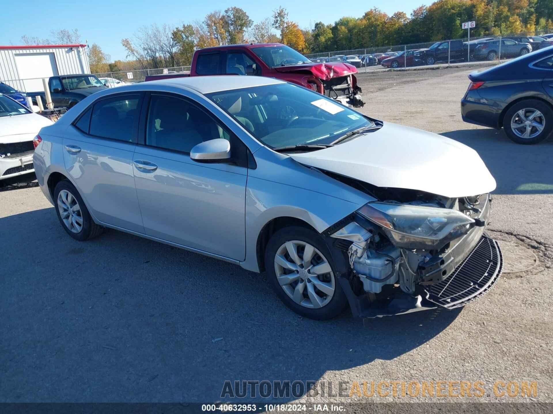 2T1BURHE6FC310010 TOYOTA COROLLA 2015