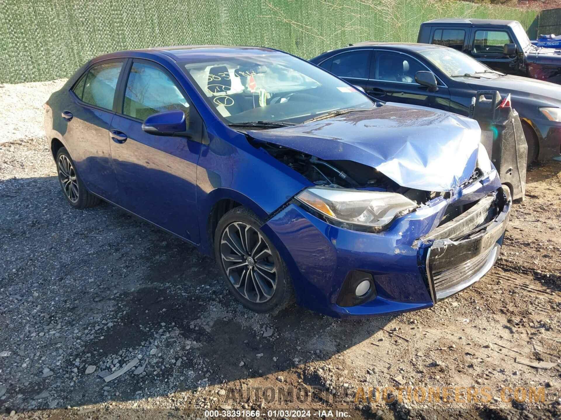 2T1BURHE6FC317913 TOYOTA COROLLA 2015