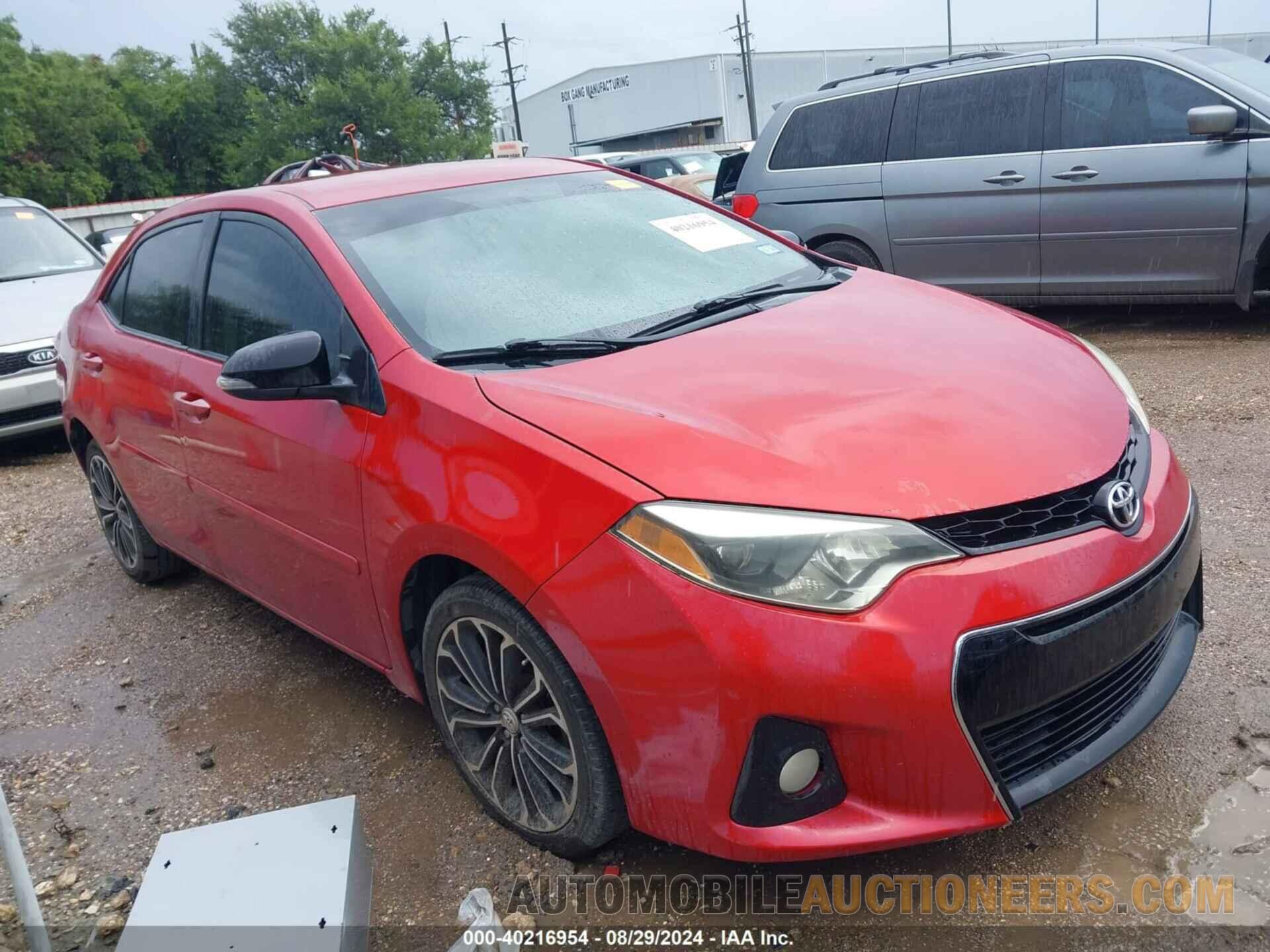 2T1BURHE6FC322495 TOYOTA COROLLA 2015