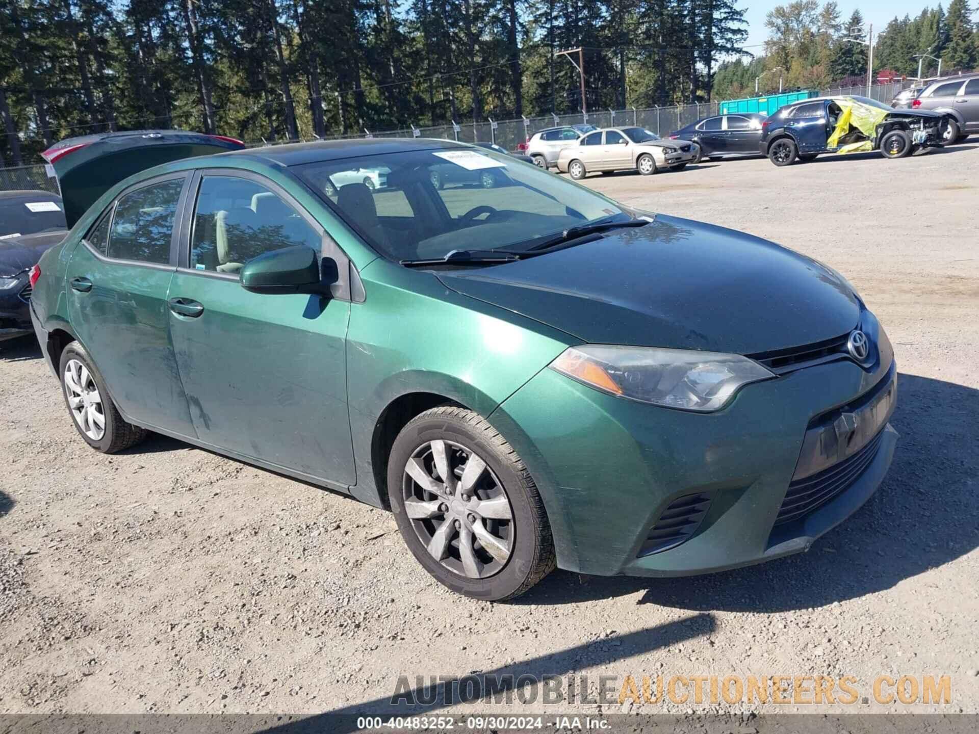 2T1BURHE6FC336137 TOYOTA COROLLA 2015