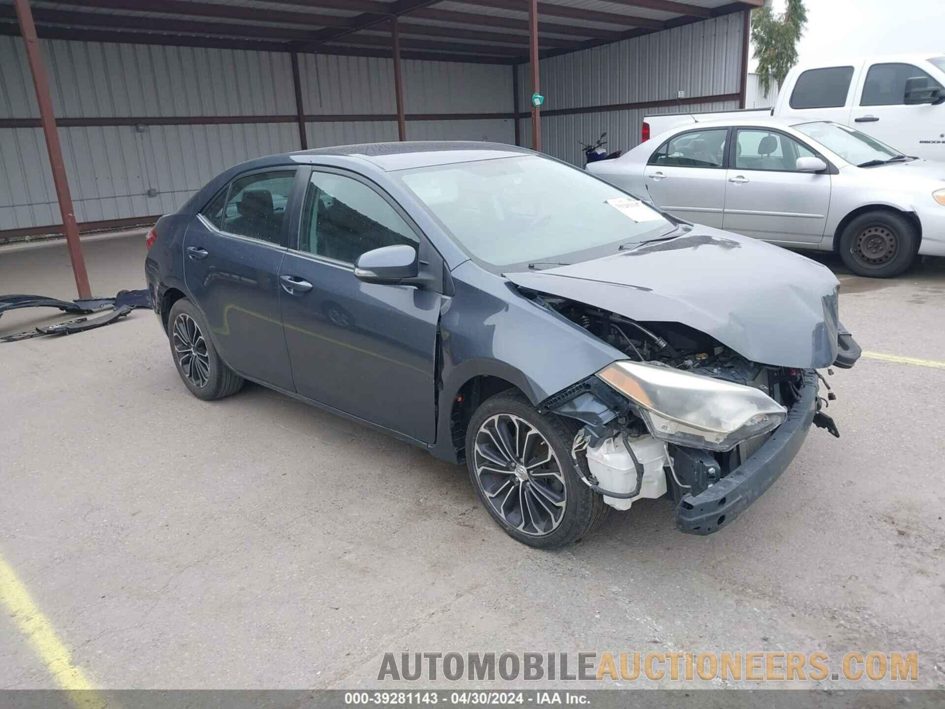 2T1BURHE6FC344397 TOYOTA COROLLA 2015