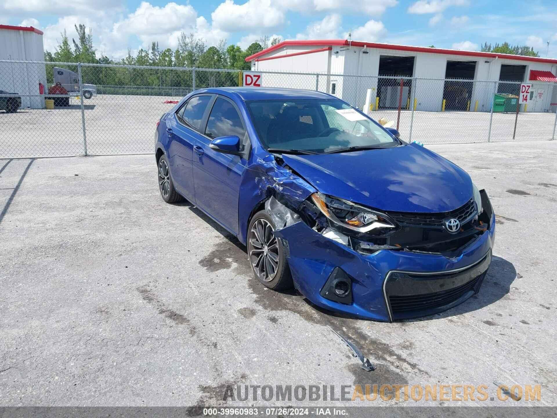 2T1BURHE6FC348398 TOYOTA COROLLA 2015