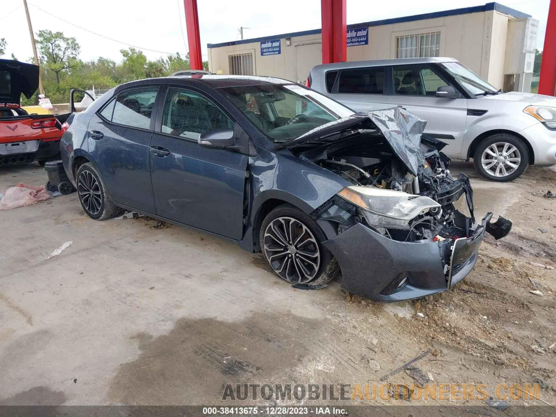 2T1BURHE6FC352709 TOYOTA COROLLA 2015