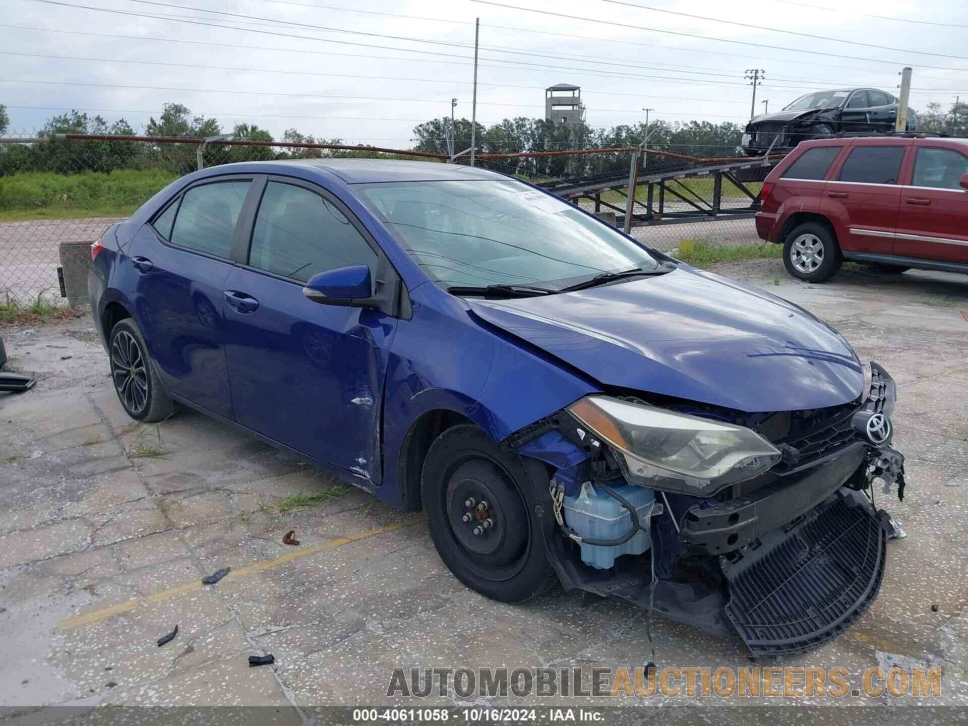 2T1BURHE6FC355271 TOYOTA COROLLA 2015