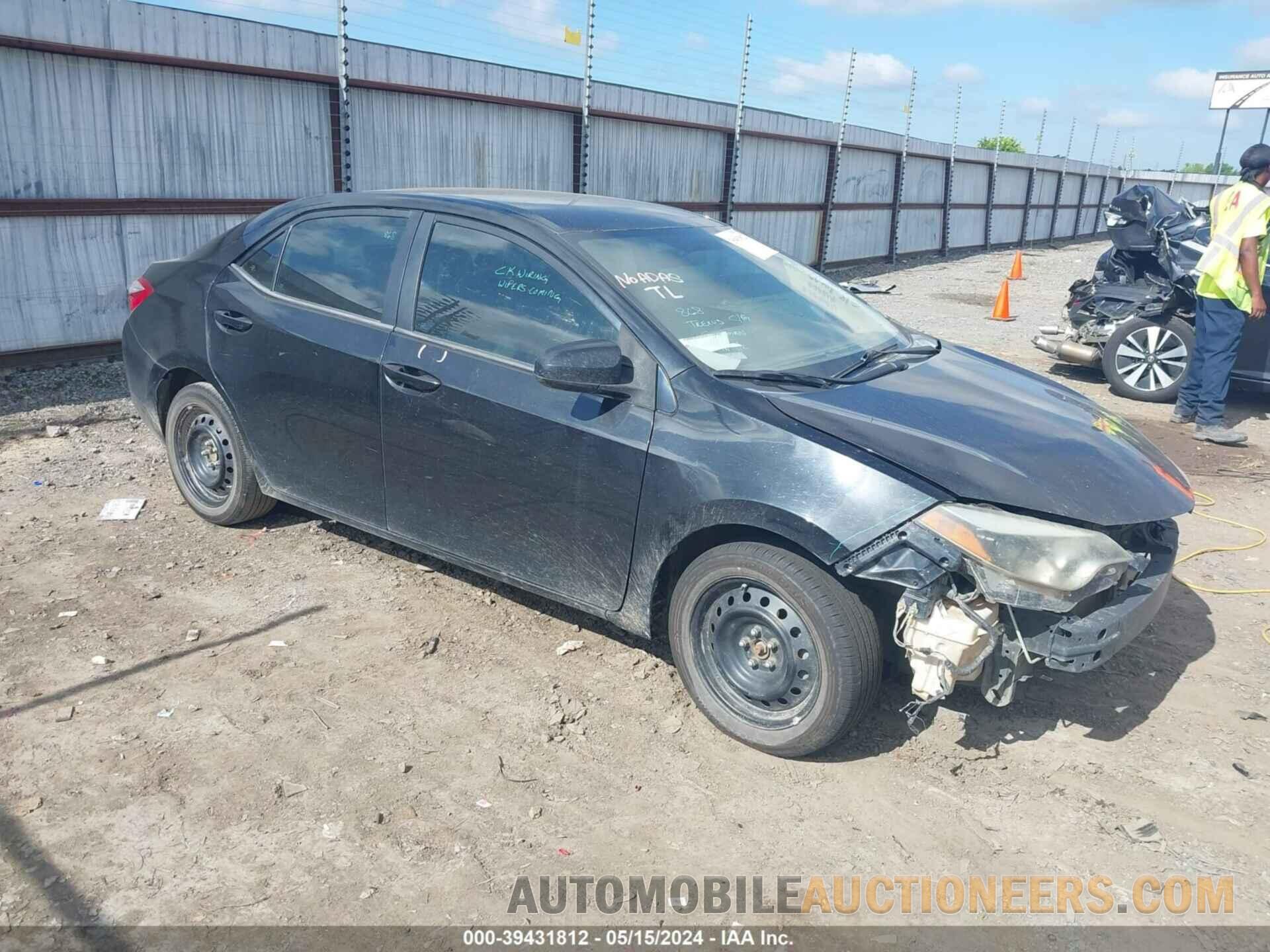 2T1BURHE6FC362432 TOYOTA COROLLA 2015