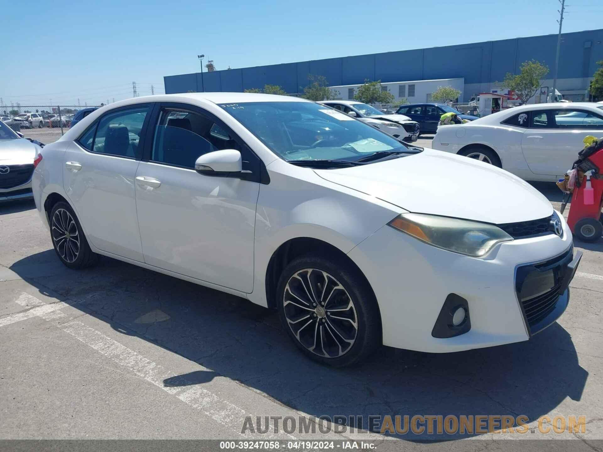 2T1BURHE6FC370059 TOYOTA COROLLA 2015